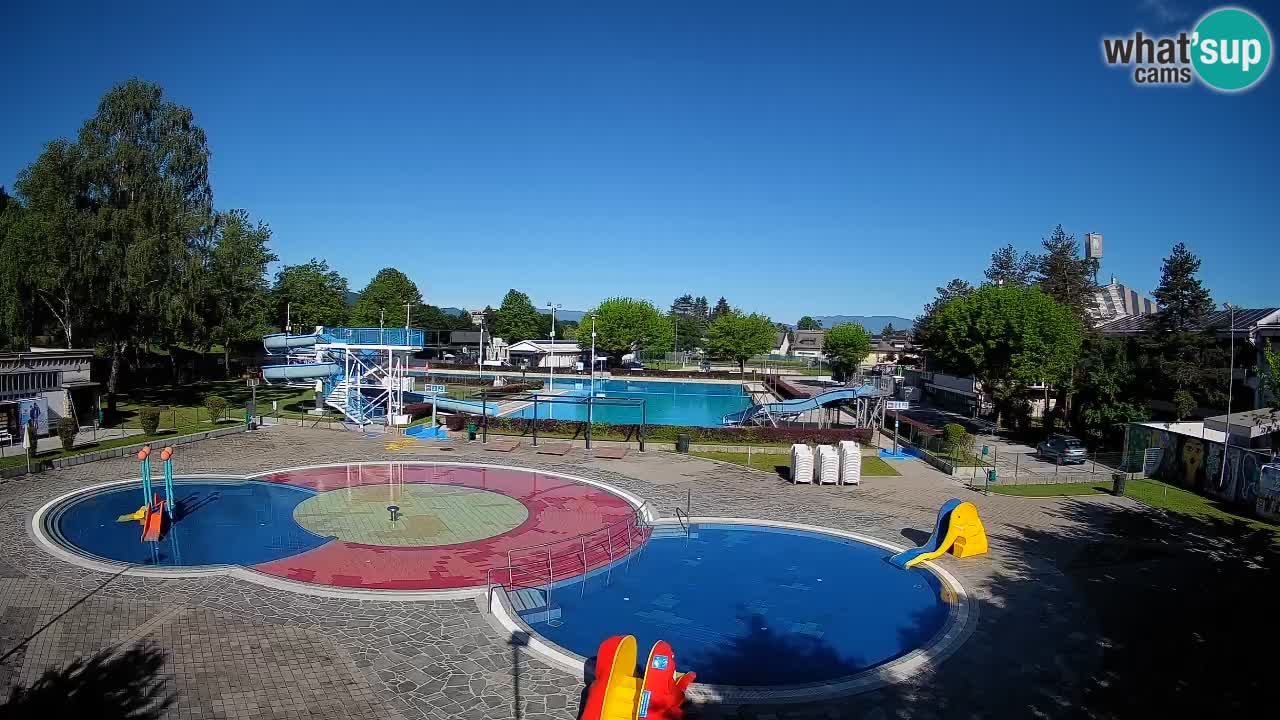 Celje summer open-air swimming pool