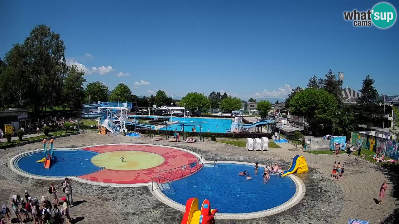 Celje summer open-air swimming pool