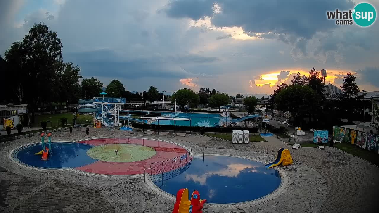 Celje summer open-air swimming pool
