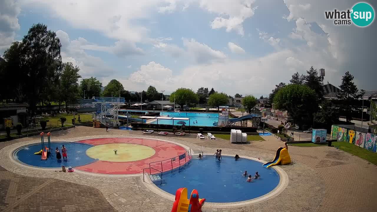 Celje summer open-air swimming pool
