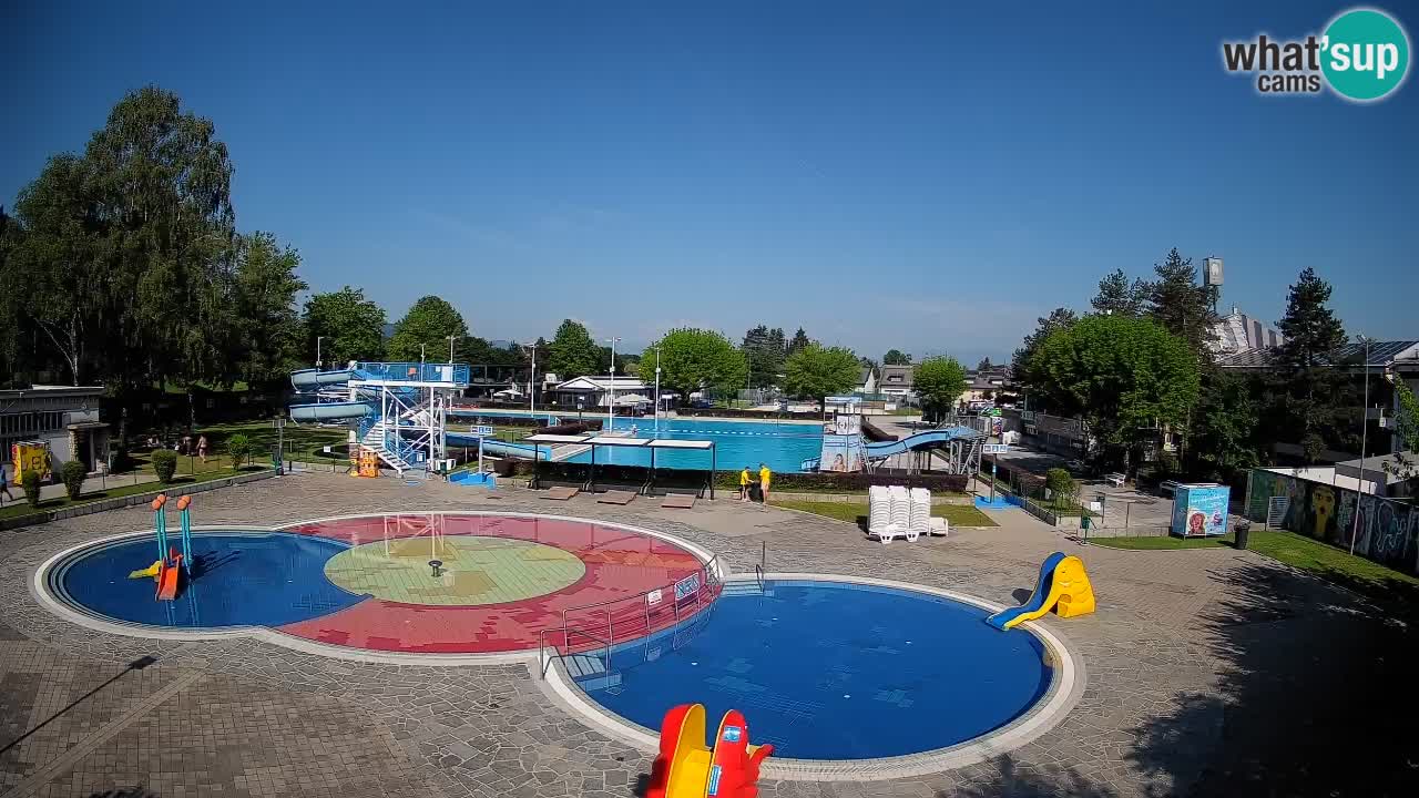 Celje summer open-air swimming pool
