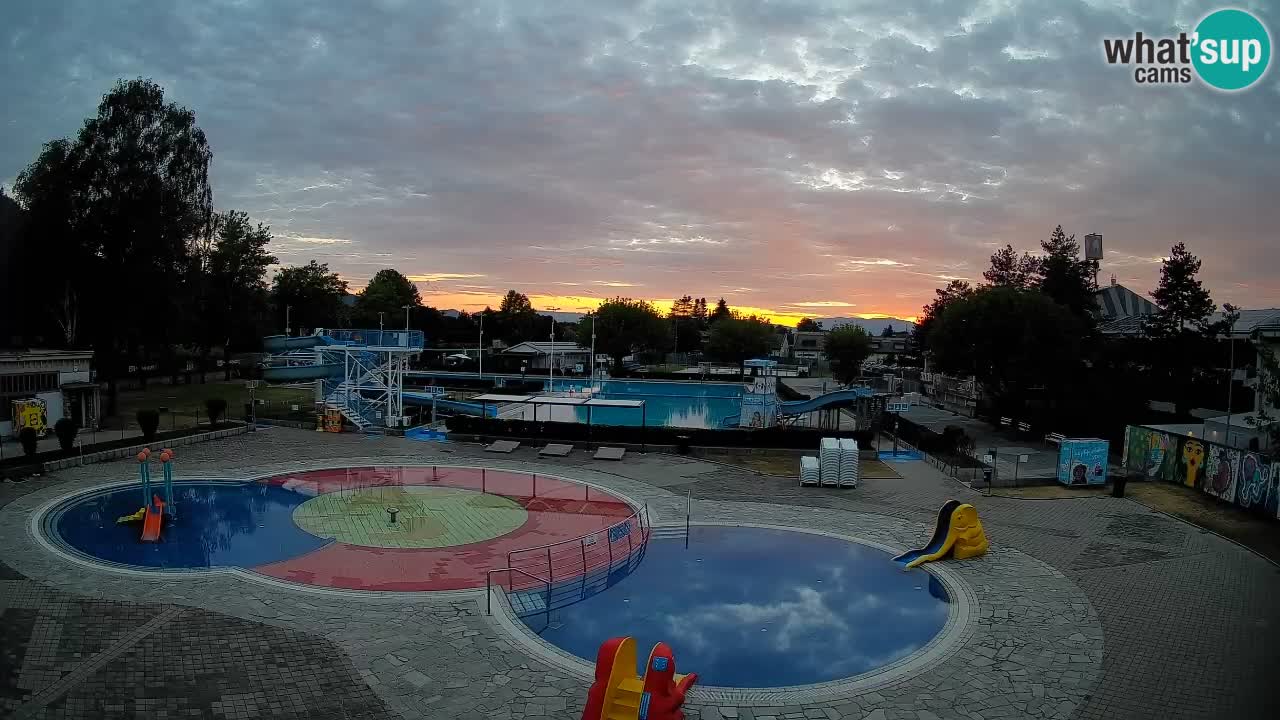 Celje summer open-air swimming pool