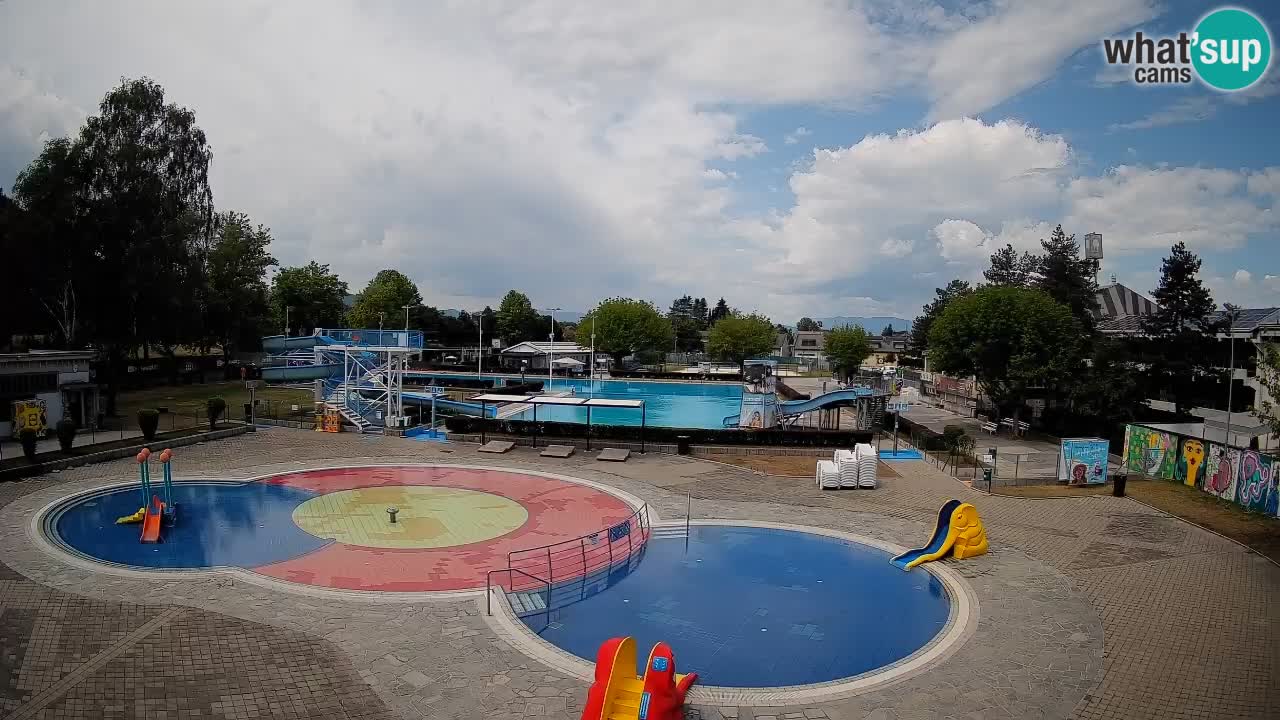 Celje summer open-air swimming pool