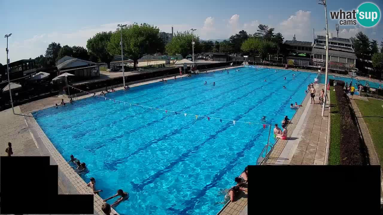 Web kamera Celje – Godišnji bazen za kupanje – glavni bazen