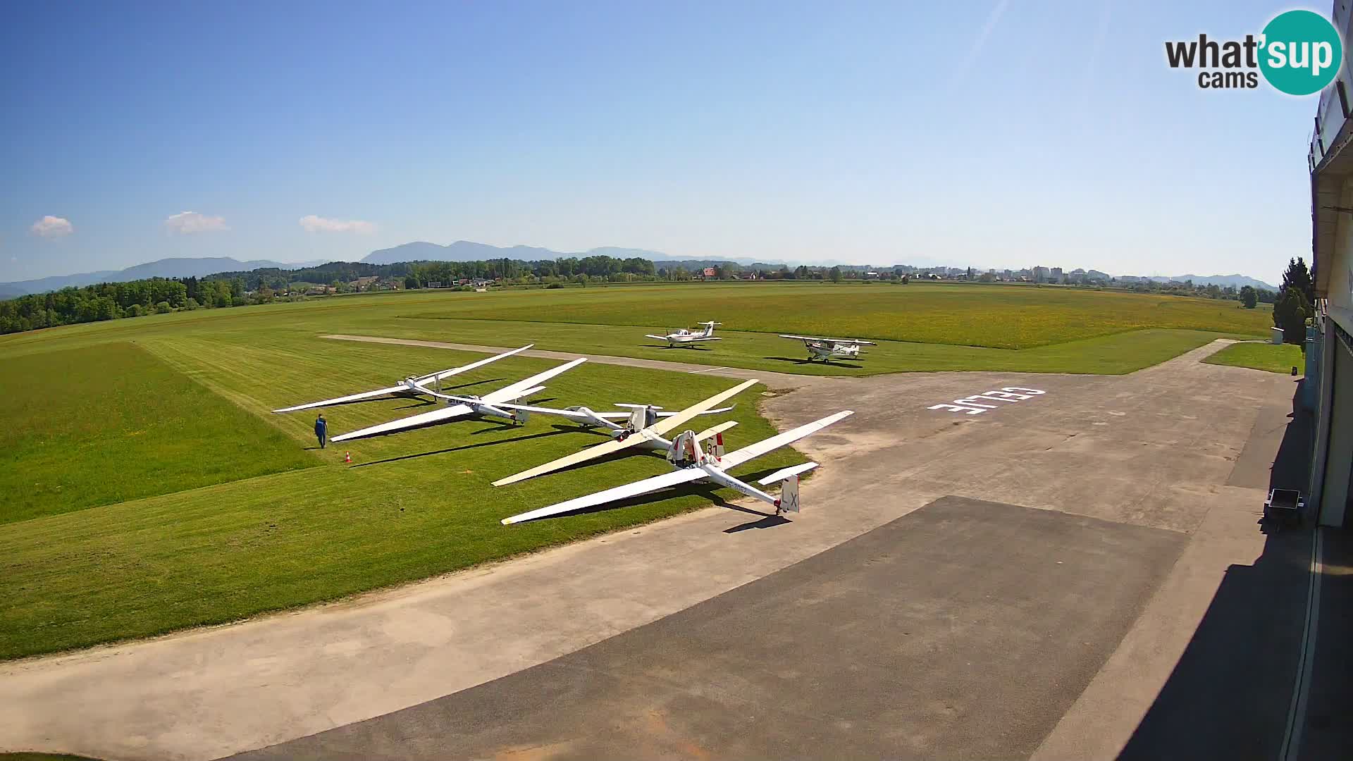 Webcam Celje Airfield | LJCL | Slovenia