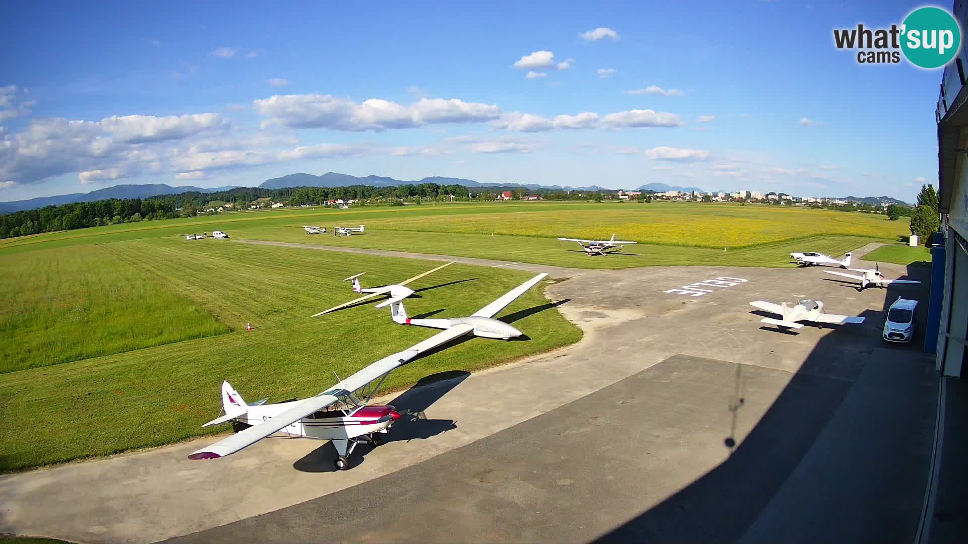 Webcam Flugplatz Celje | LJCL | Slowenien