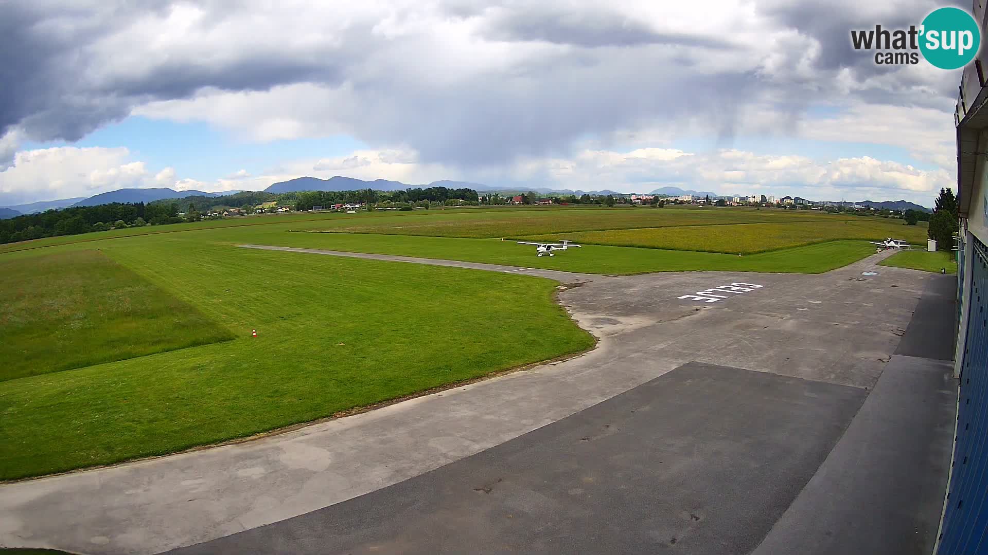 Webcam Celje Airfield | LJCL | Slovenia