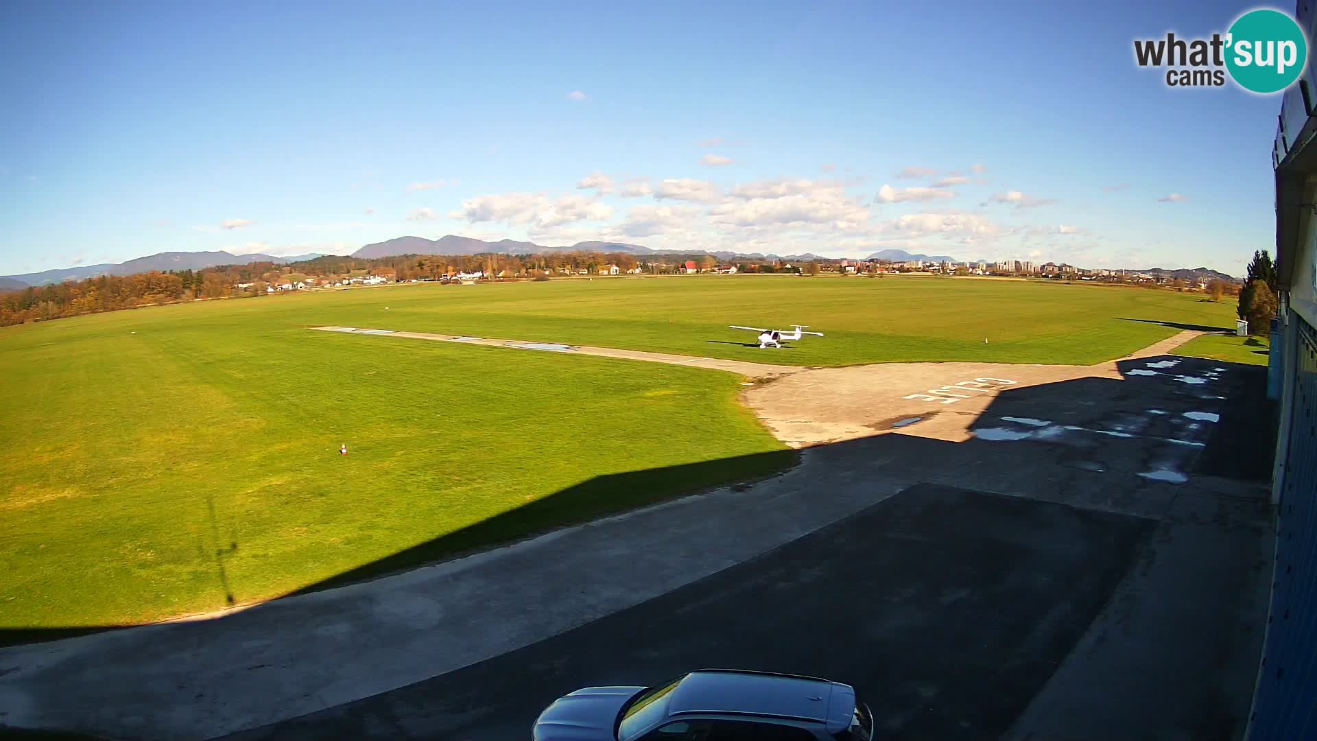 Web kamera Zračna luka Celje | LJCL | Slovenia