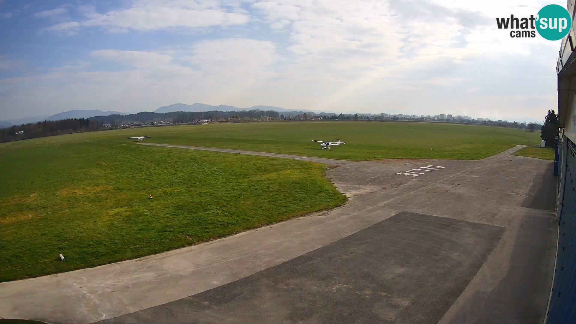 Web kamera Zračna luka Celje | LJCL | Slovenia