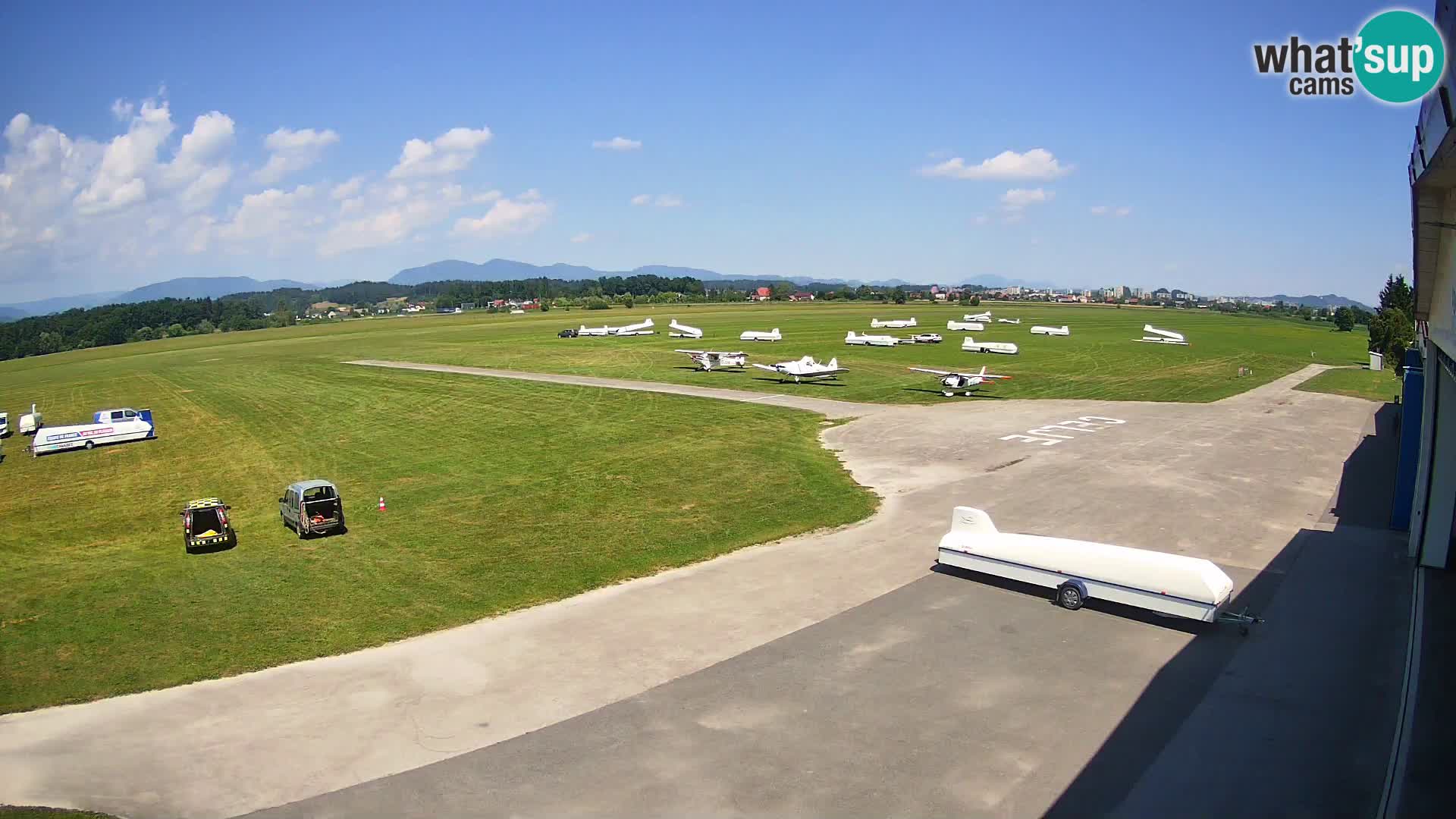 Webcam Celje Airfield | LJCL | Slovenia