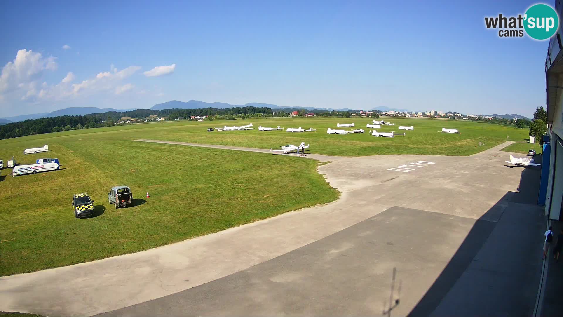 Web kamera Zračna luka Celje | LJCL | Slovenia