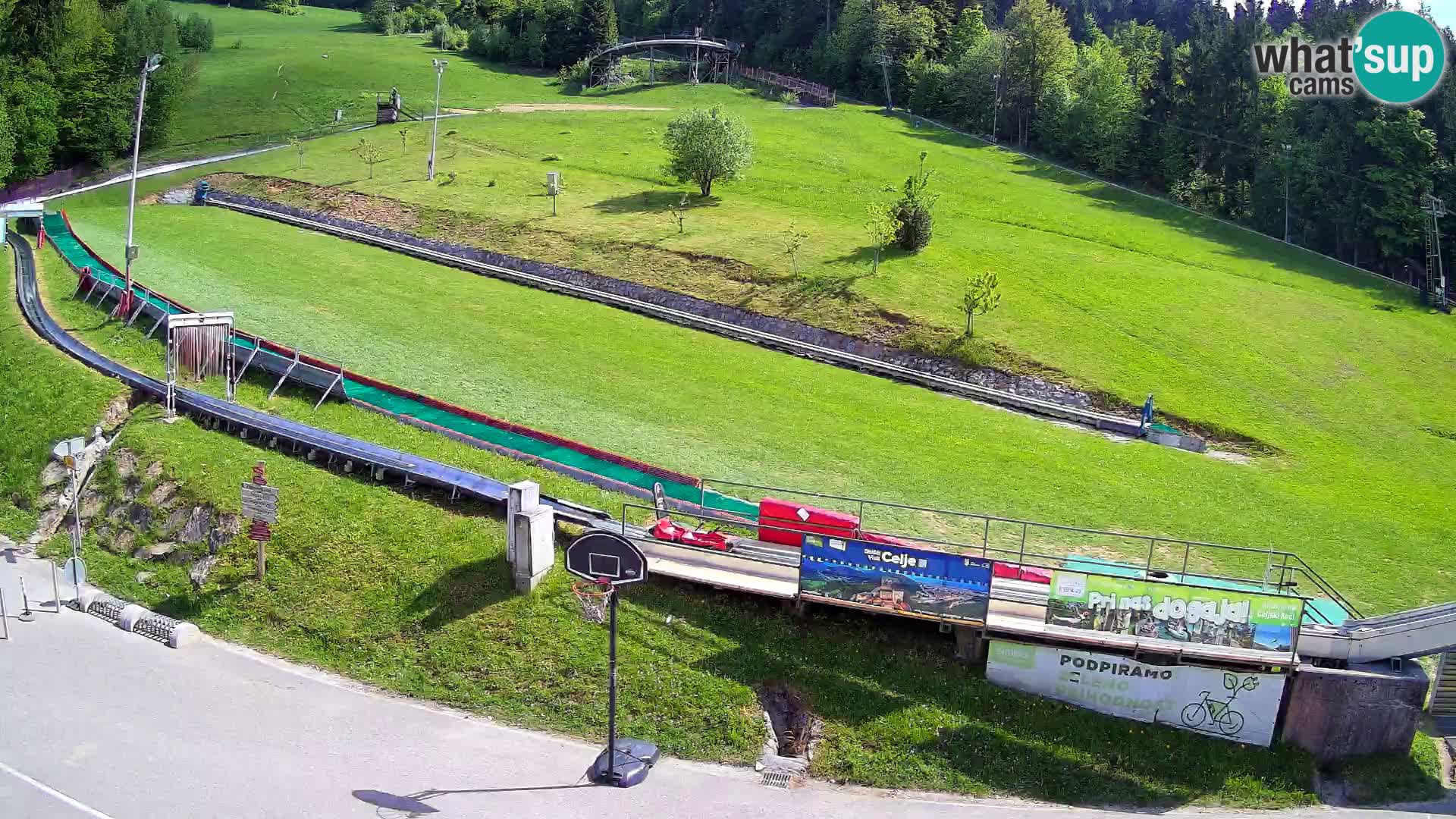 Celjska Koča – vista dall’hotel
