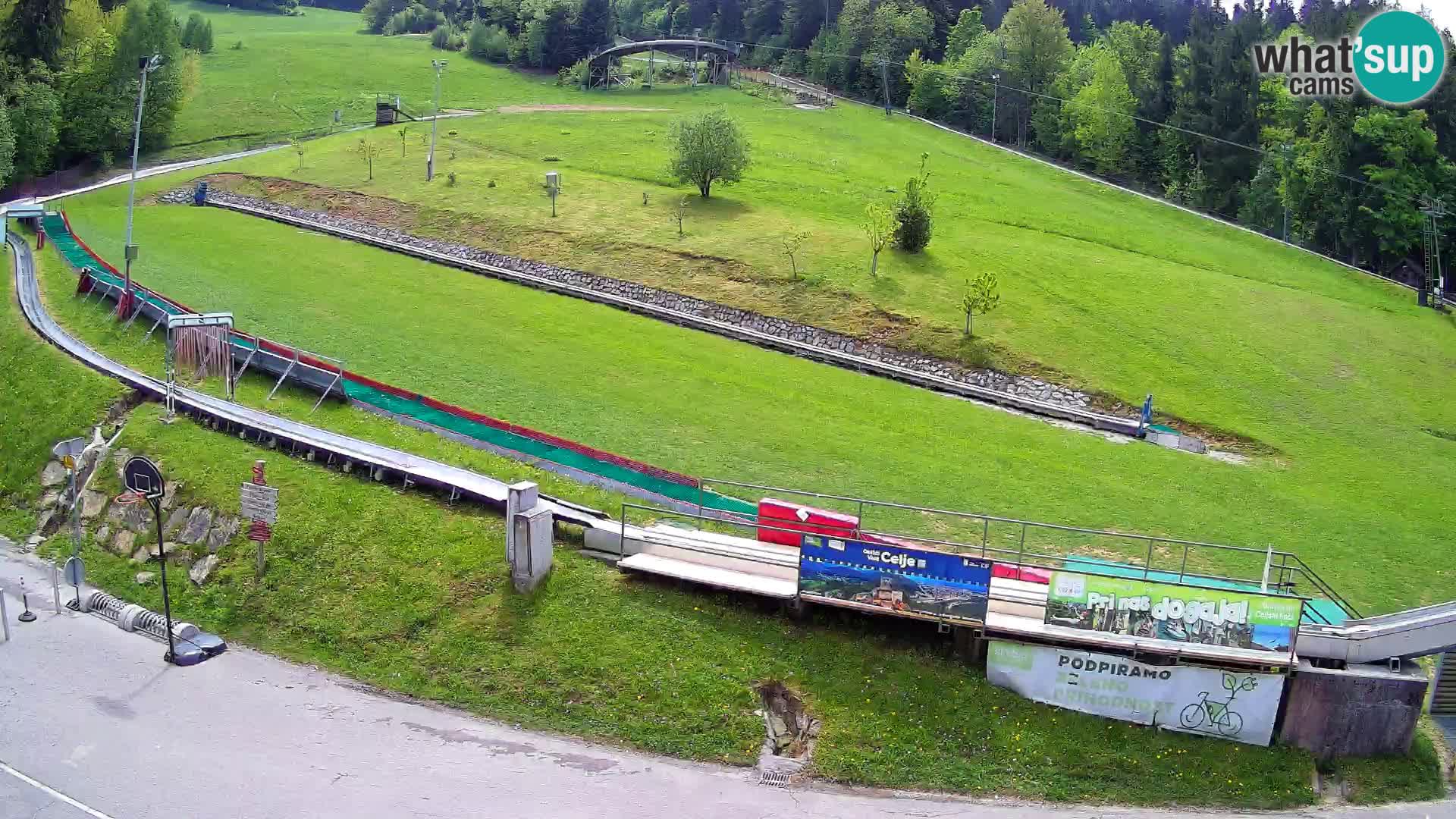 Celjska Koča – Blick vom Hotel