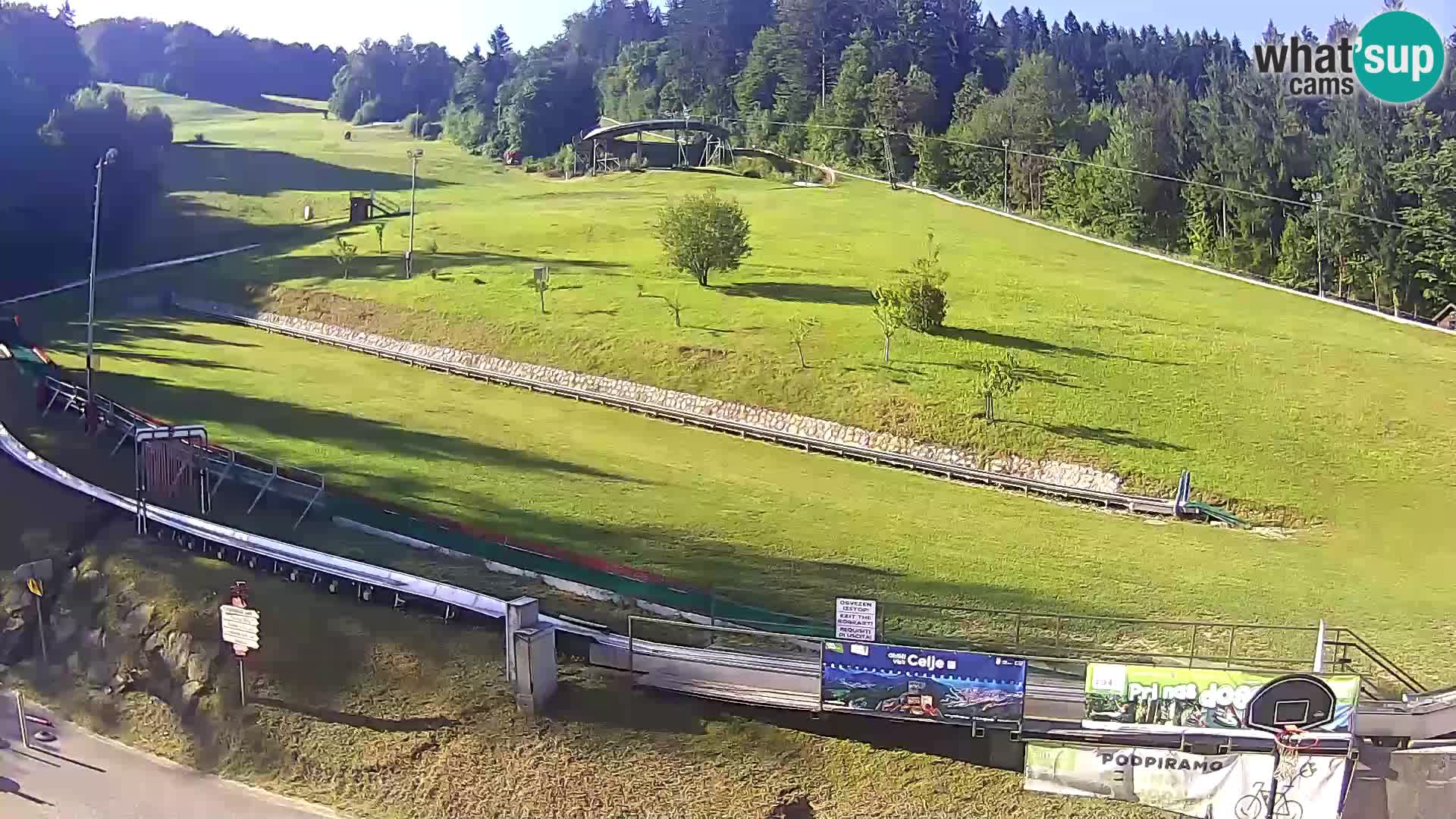 Celjska Koča – vista desde el hotel