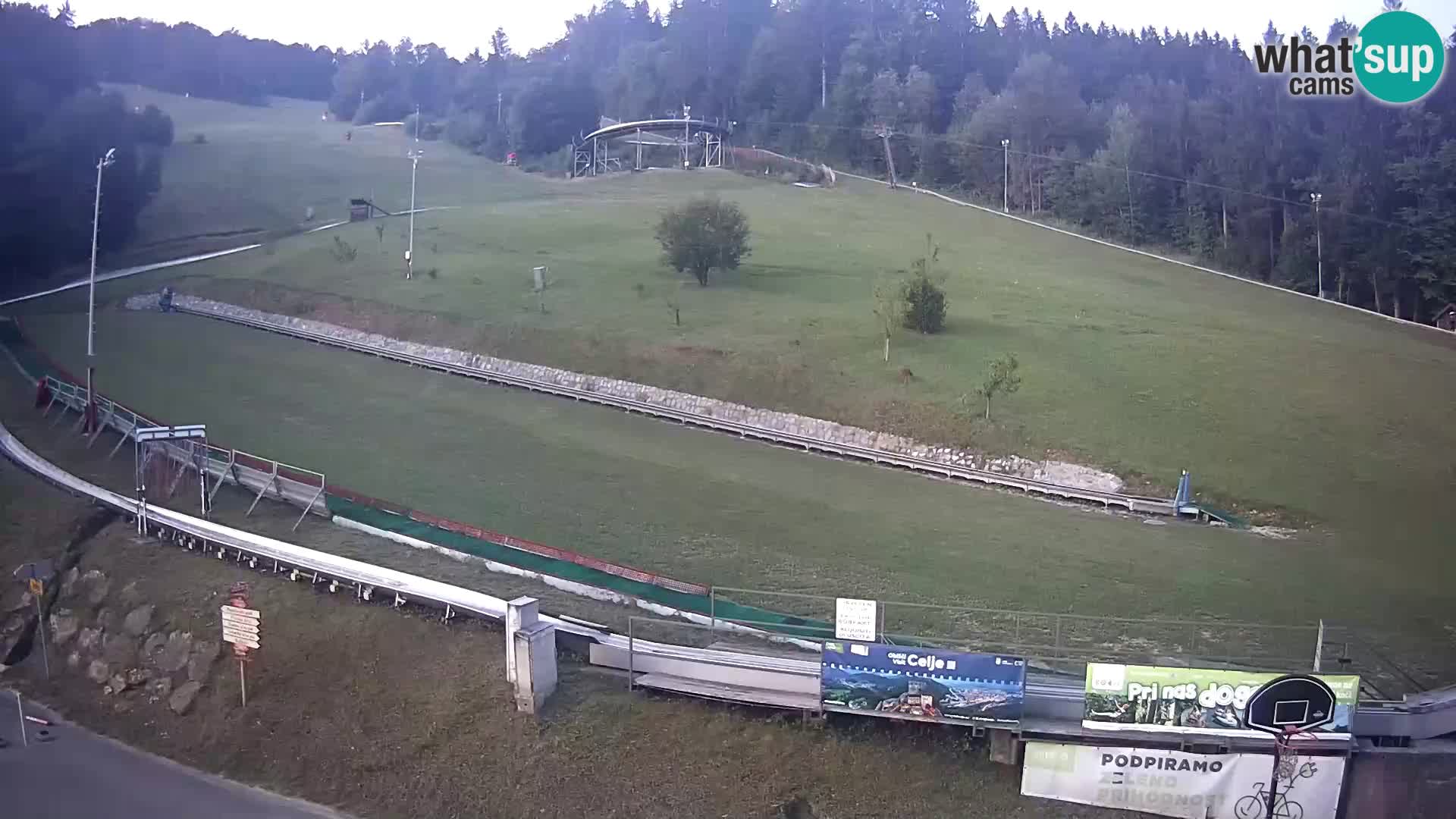 Celjska Koča – view from hotel – Celje – Slovenia