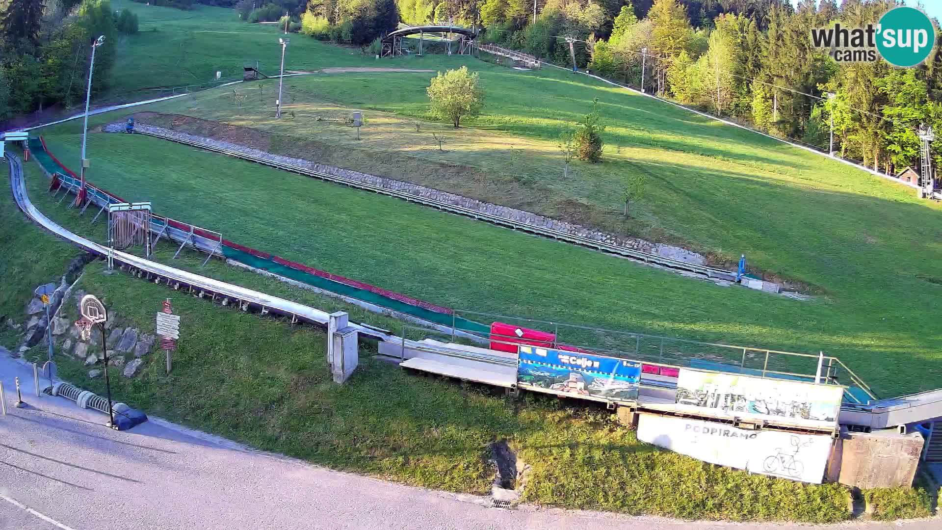 Celjska Koča – Blick vom Hotel