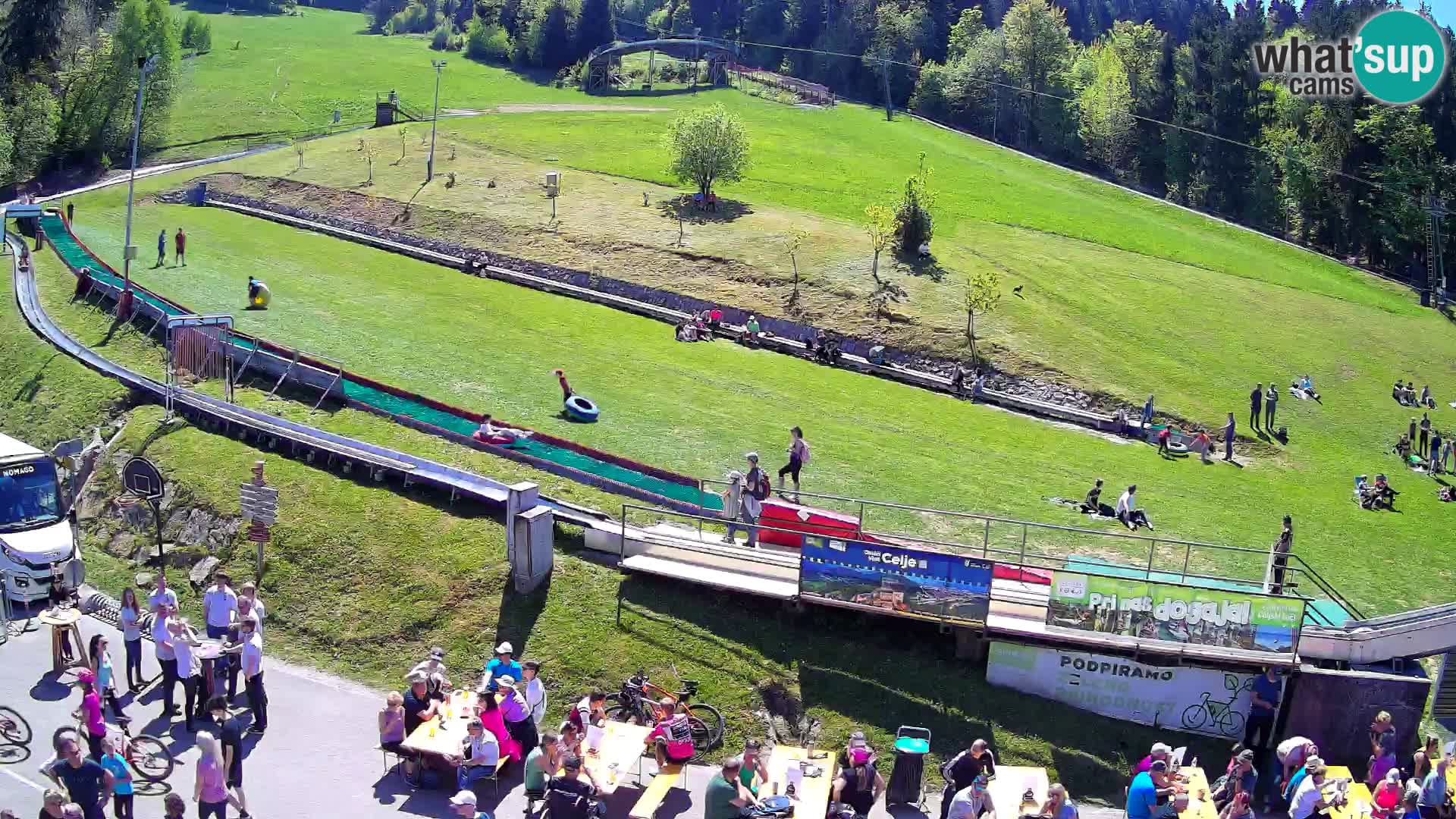 Celjska Koča – vista desde el hotel