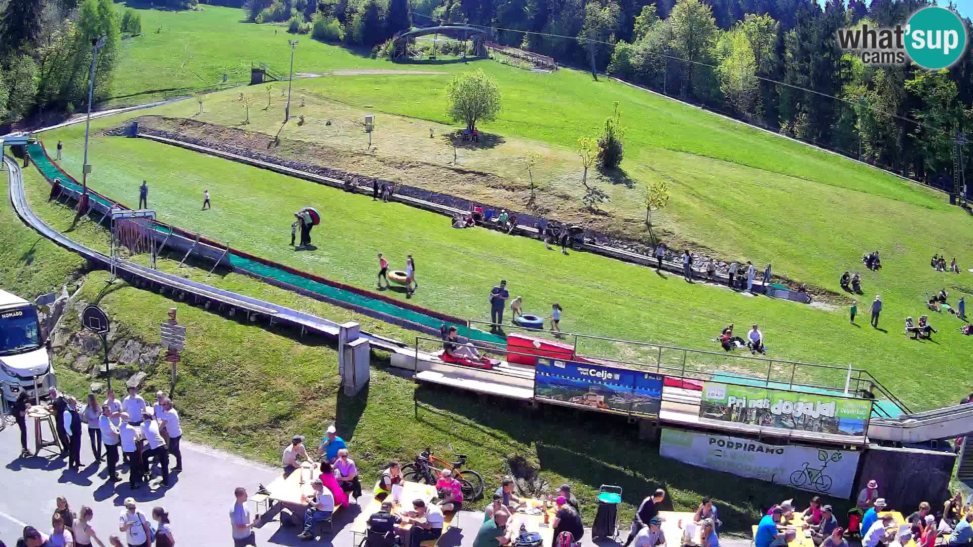 Celjska Koča – vista dall’hotel