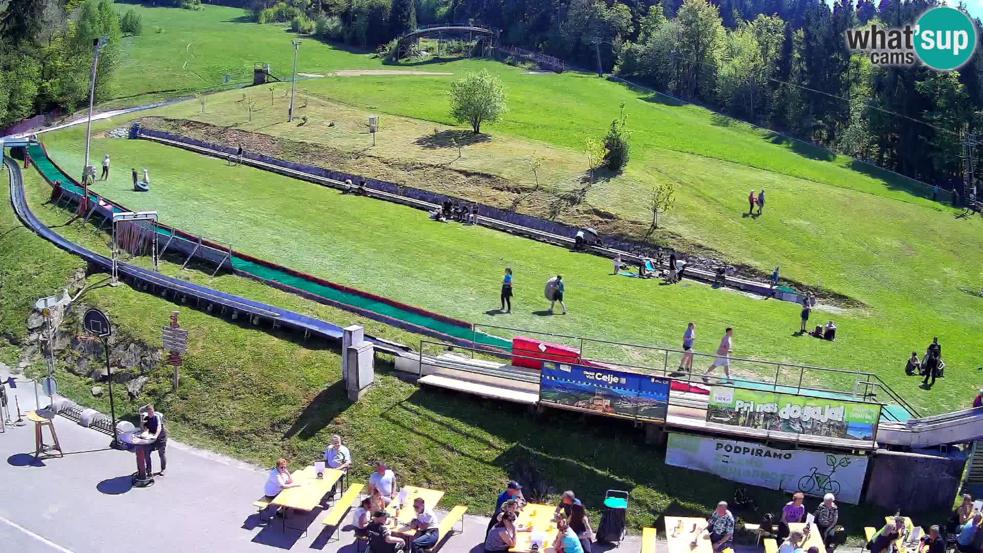 Celjska Koča – vista desde el hotel