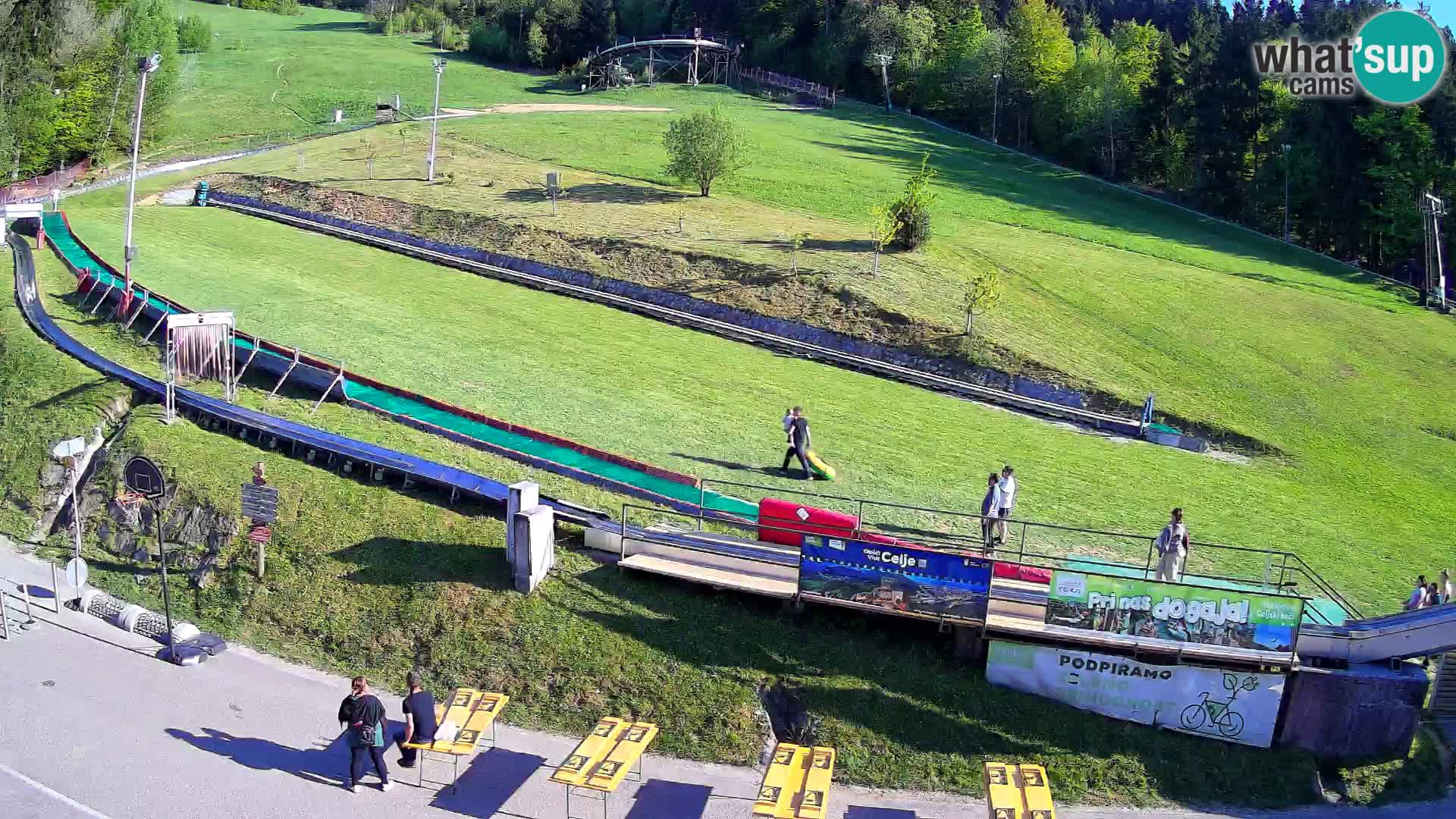 Celjska Koča – vista dall’hotel