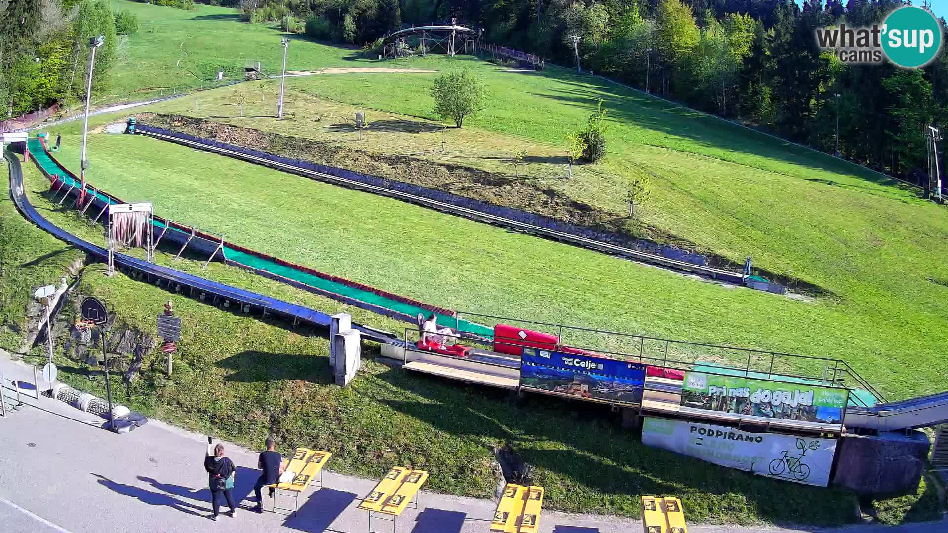 Celjska Koča – vista dall’hotel