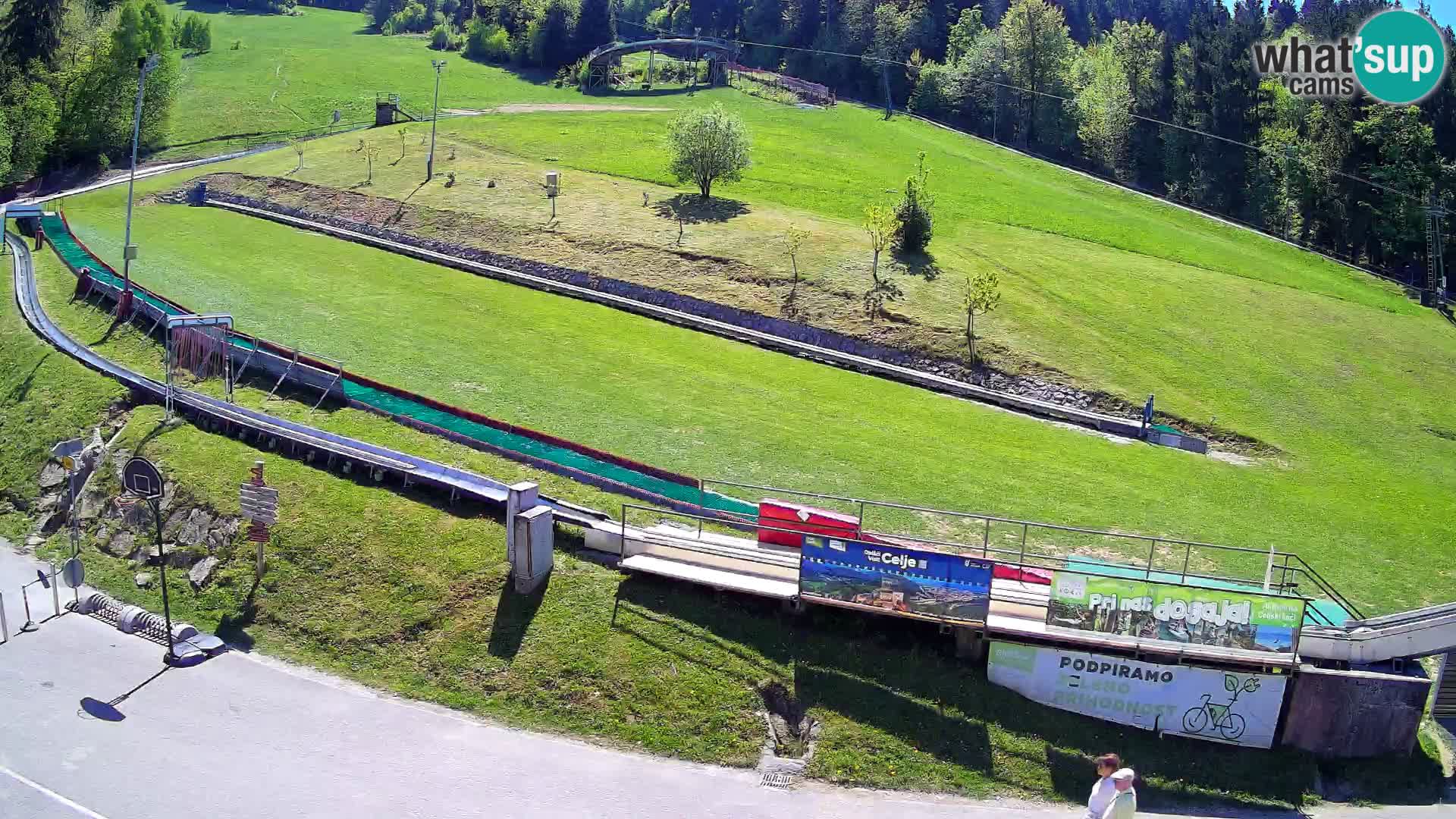 Celjska Koča – vista desde el hotel