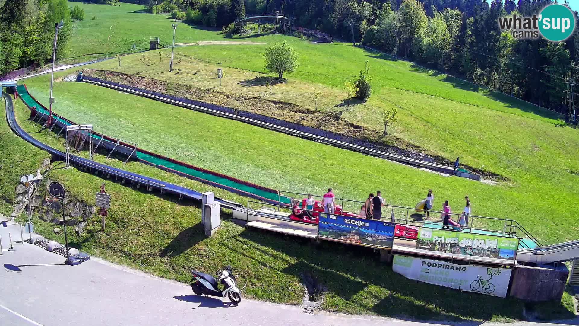 Celjska Koča – vista desde el hotel