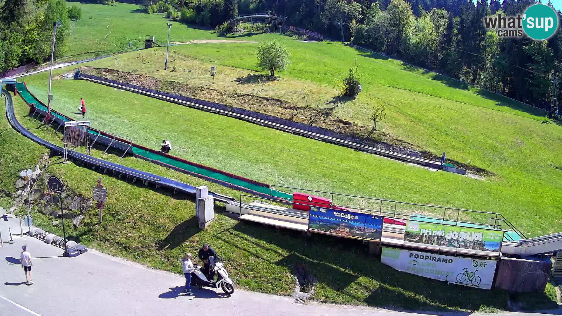 Celjska Koča – vista desde el hotel