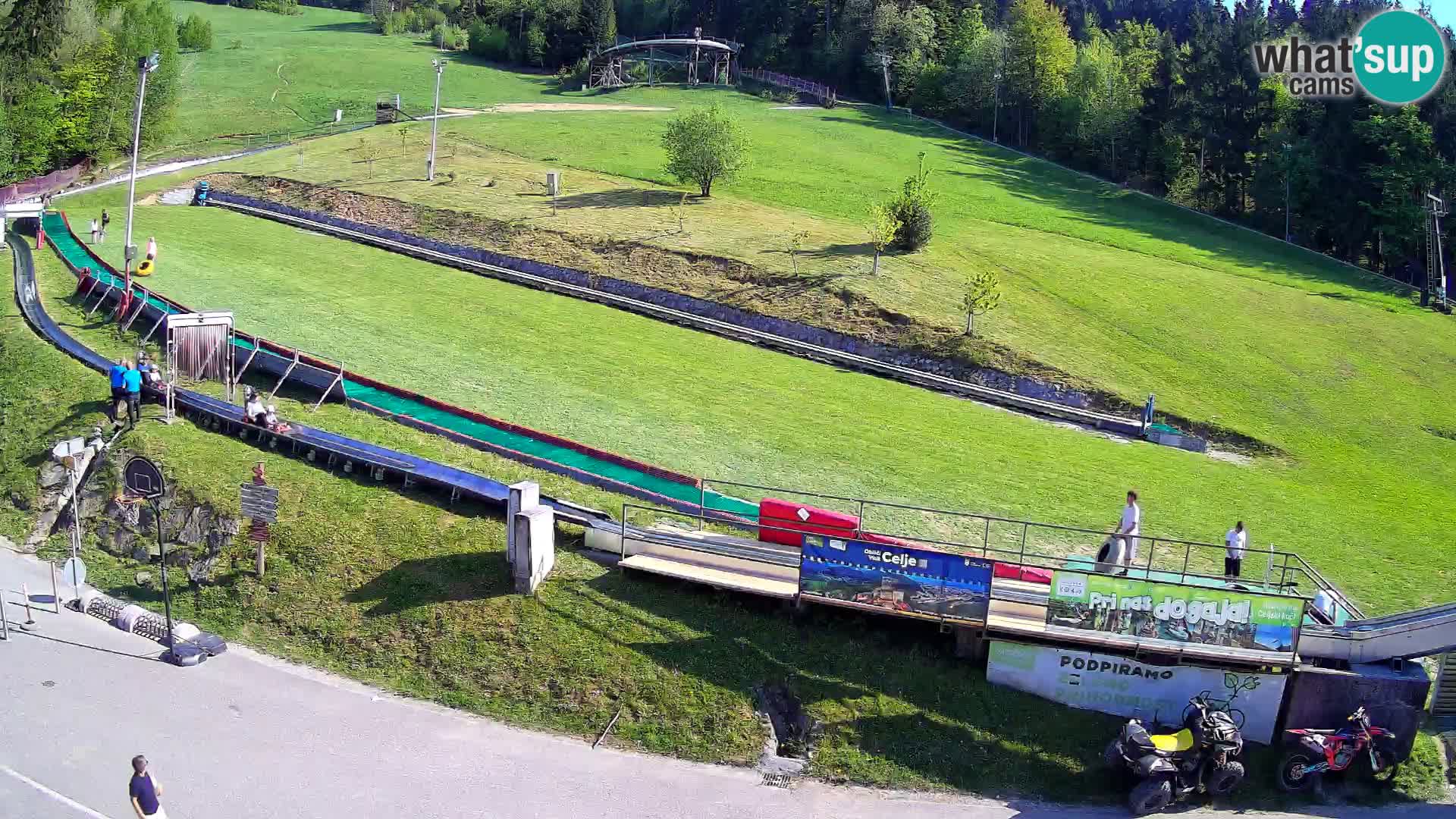 Celjska Koča – vista dall’hotel