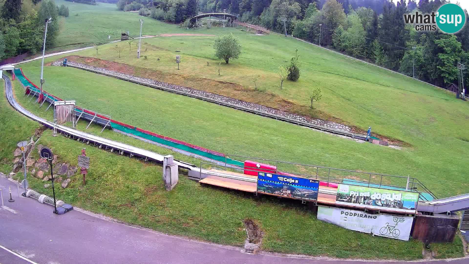 Celjska Koča – Blick vom Hotel