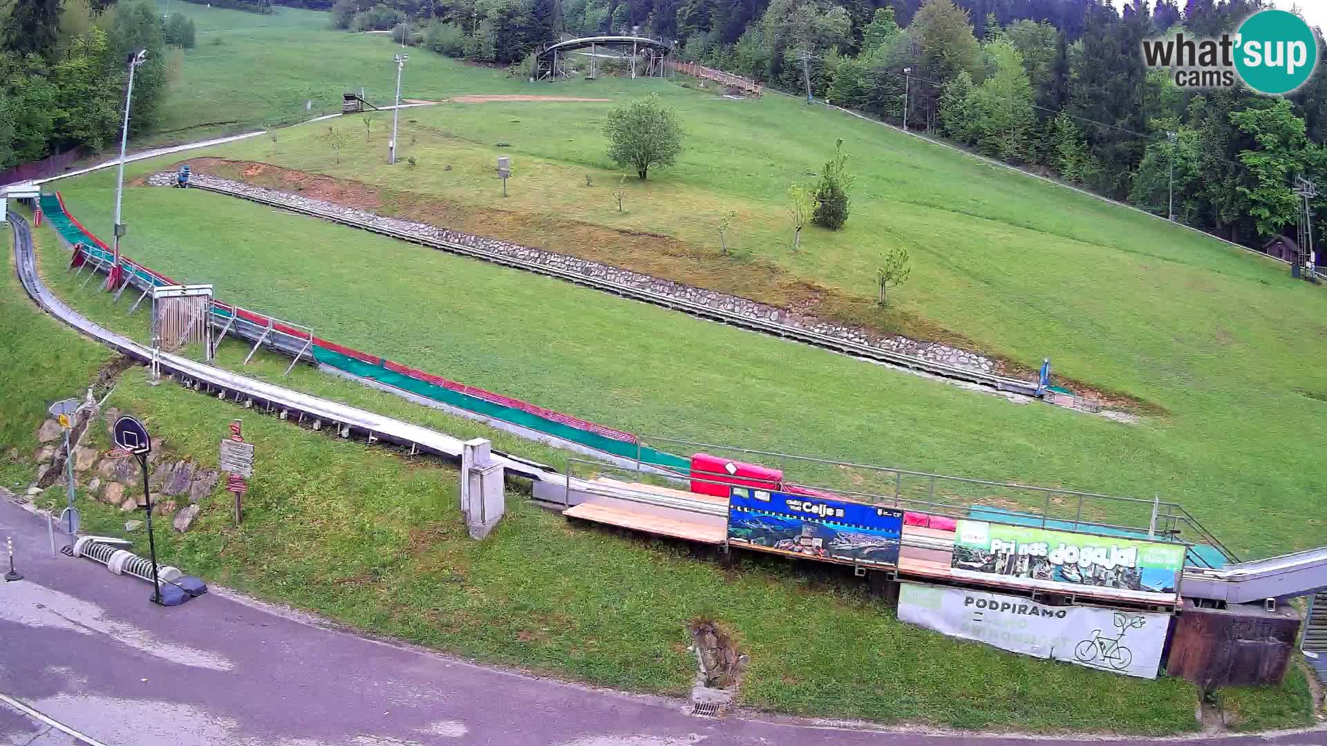 Celjska Koča – Blick vom Hotel