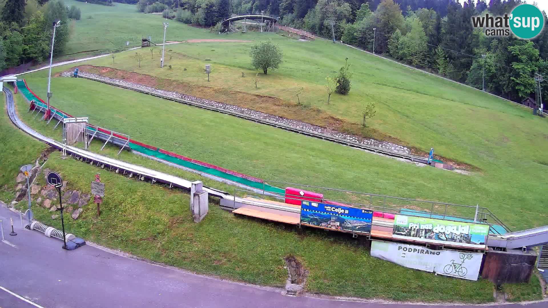 Celjska Koča – Blick vom Hotel