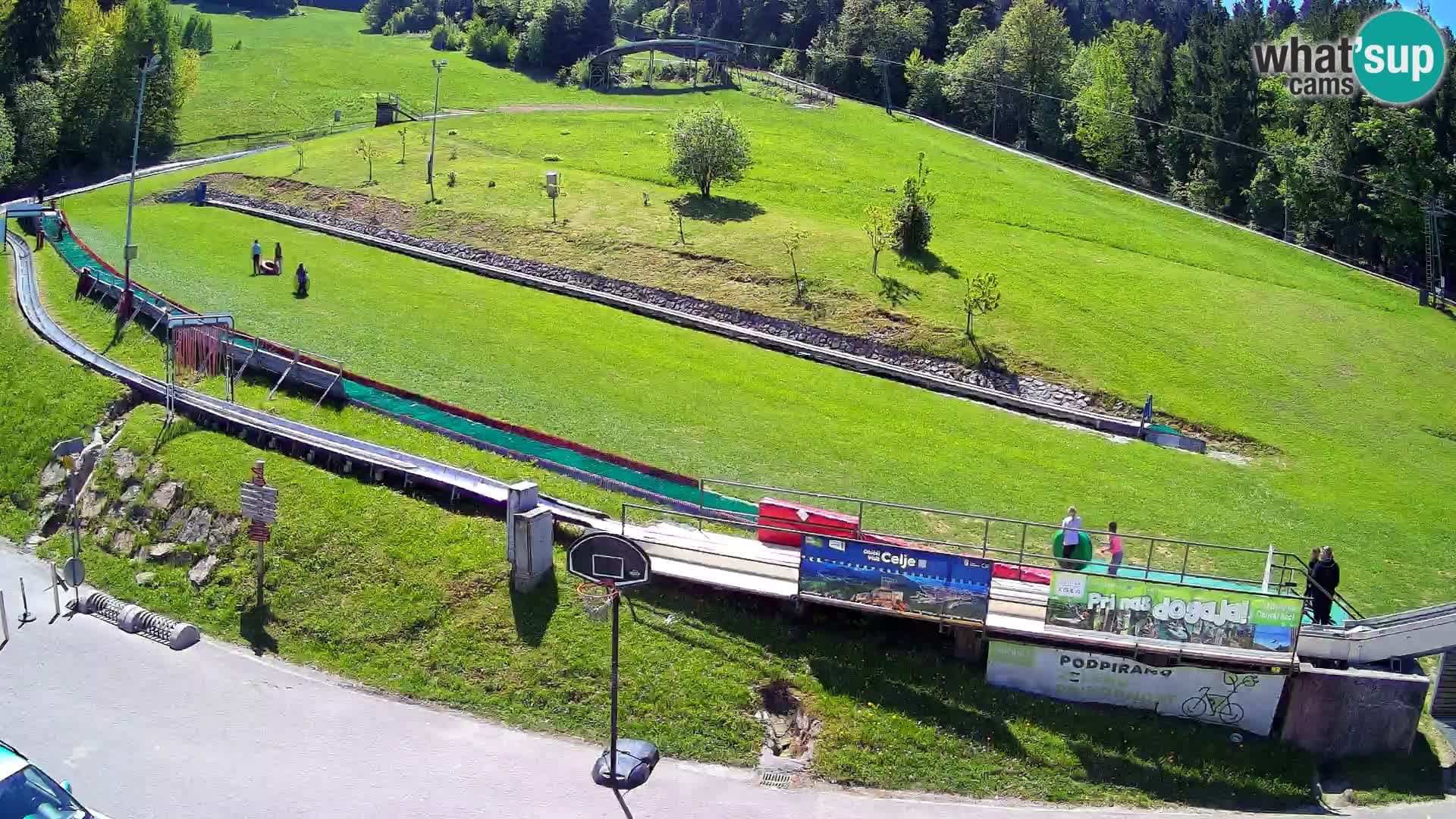 Celjska Koča – vista desde el hotel
