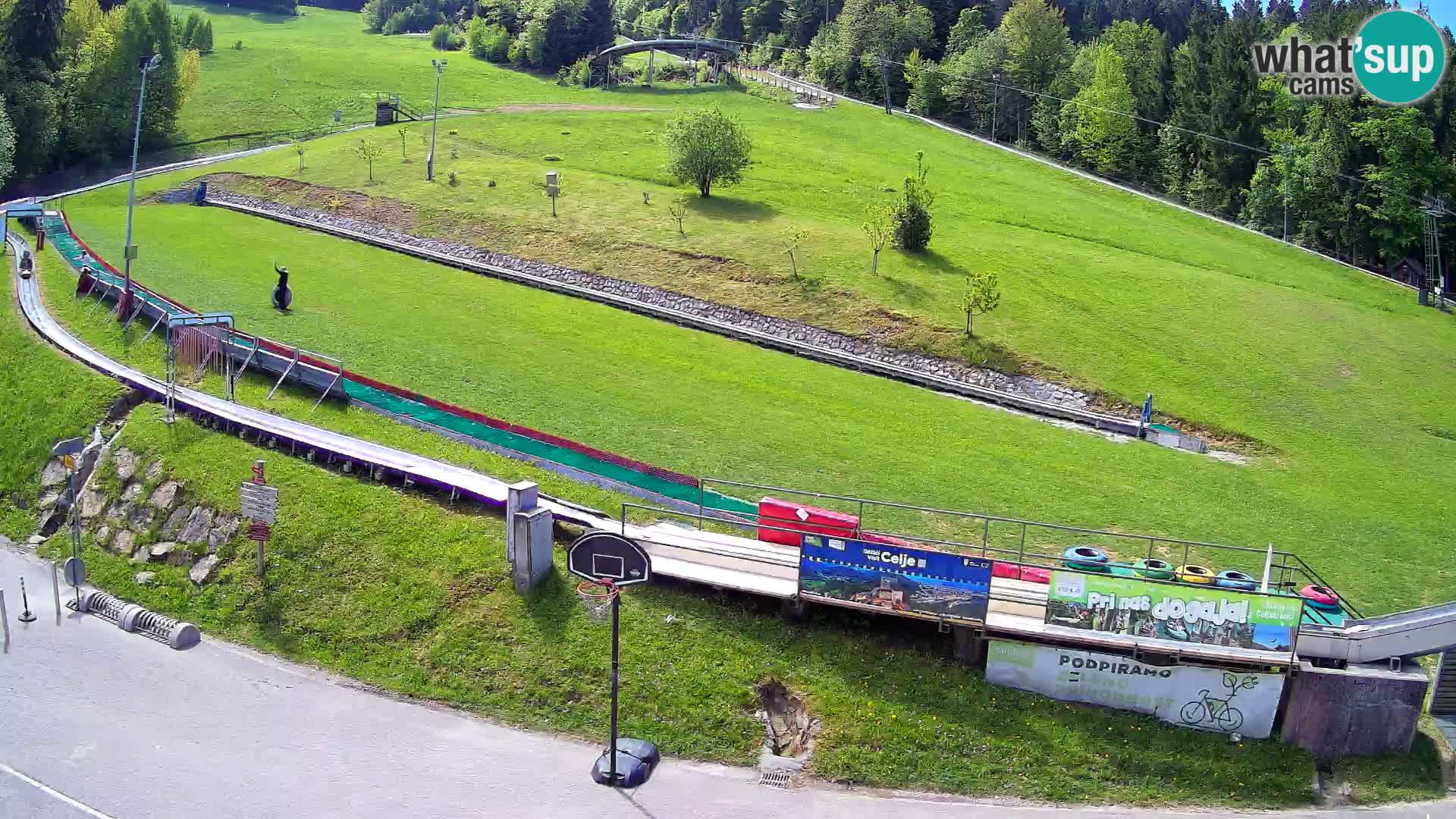 Celjska Koča – Blick vom Hotel