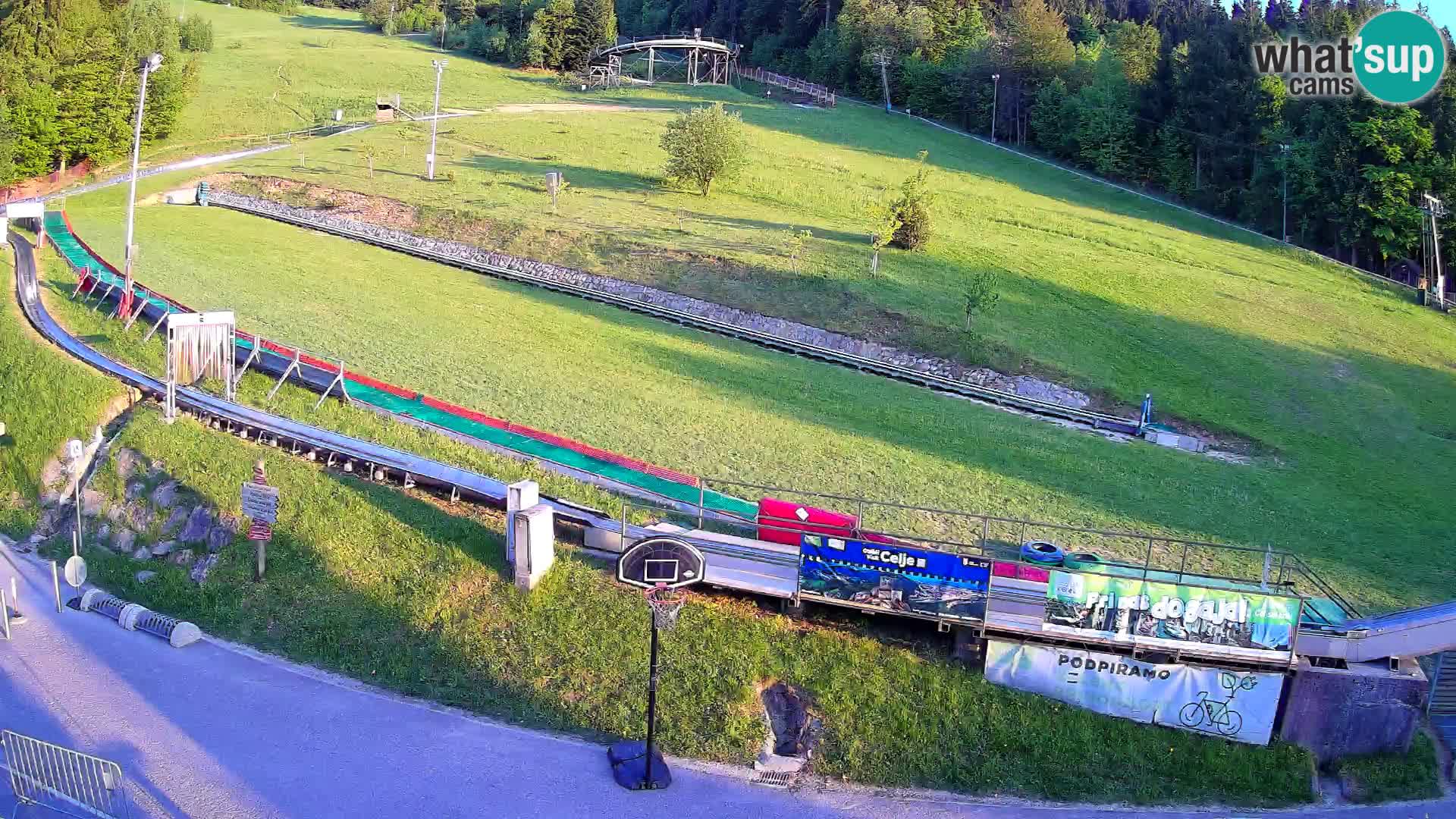 Celjska Koča – Blick vom Hotel
