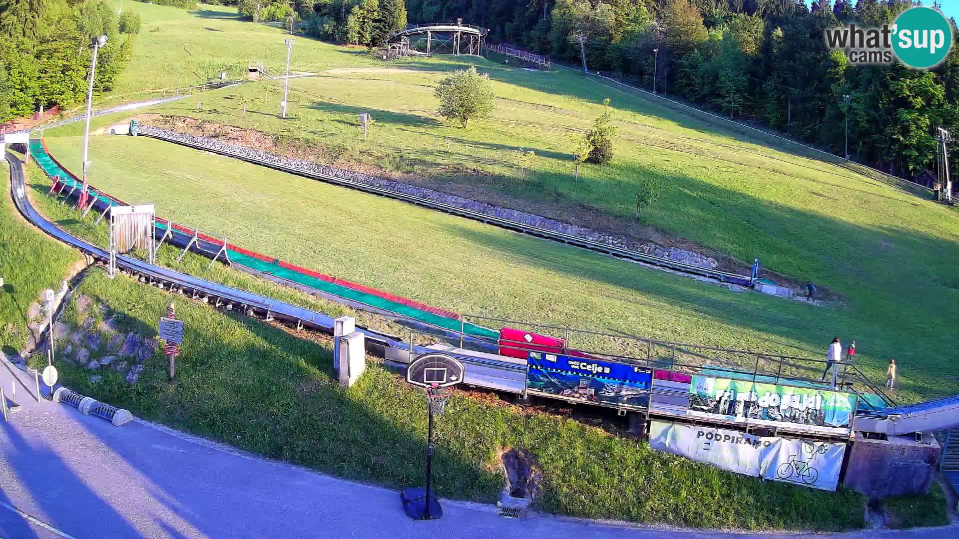 Celjska Koča – Blick vom Hotel