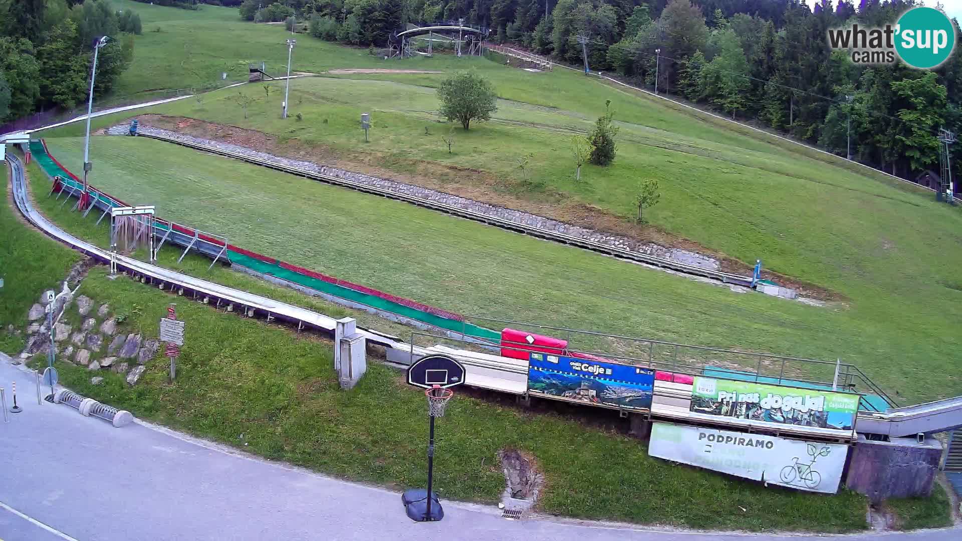 Celjska Koča – Blick vom Hotel