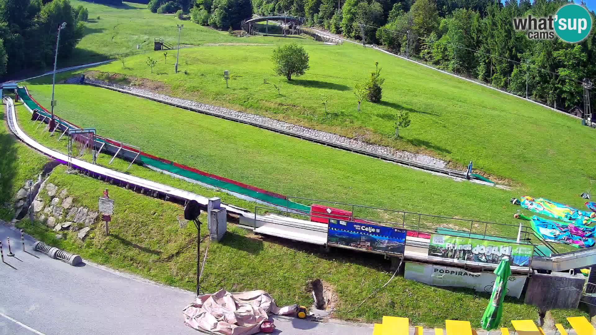 Celjska Koča – vista dall’hotel