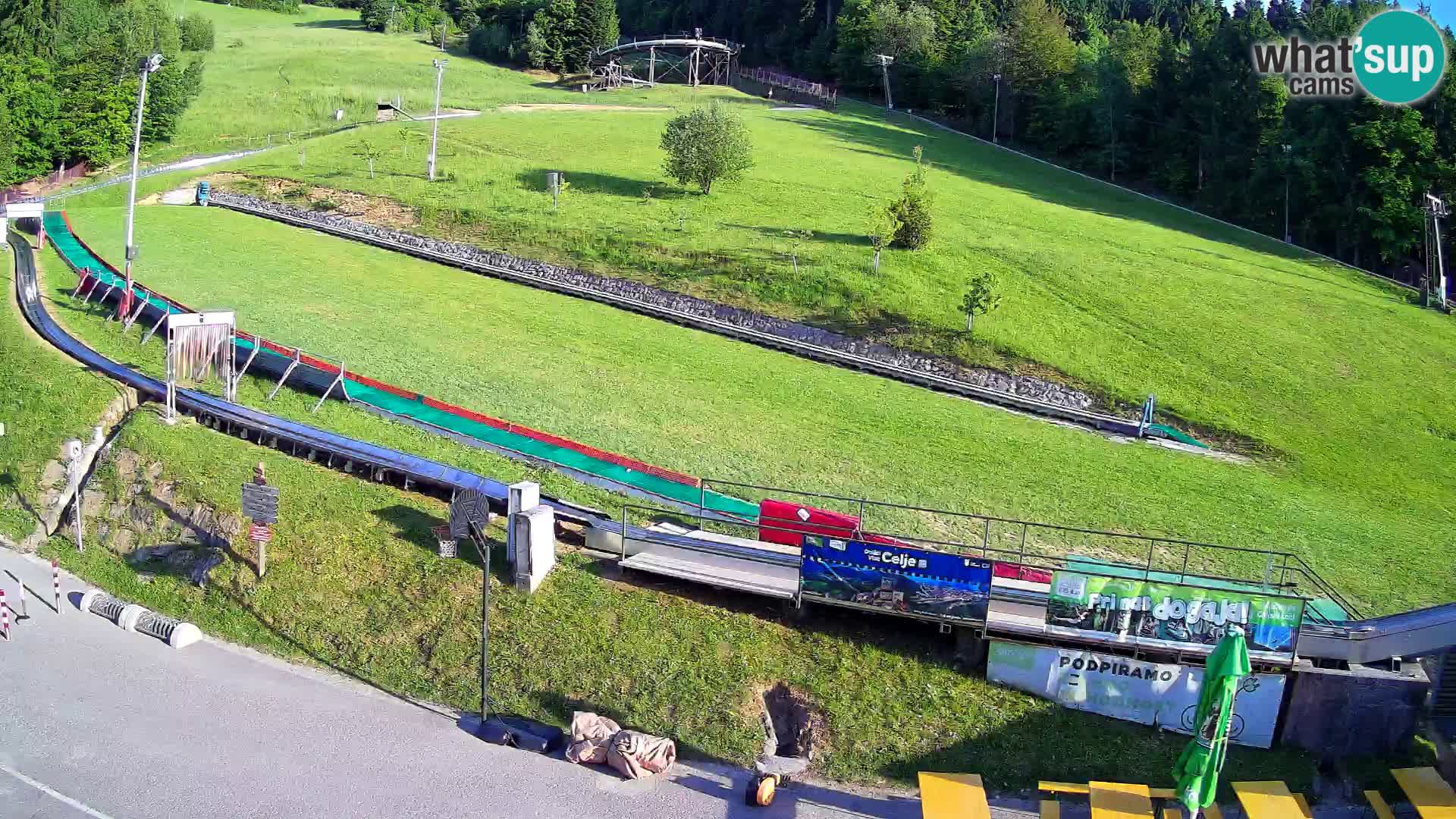 Celjska Koča – vista dall’hotel