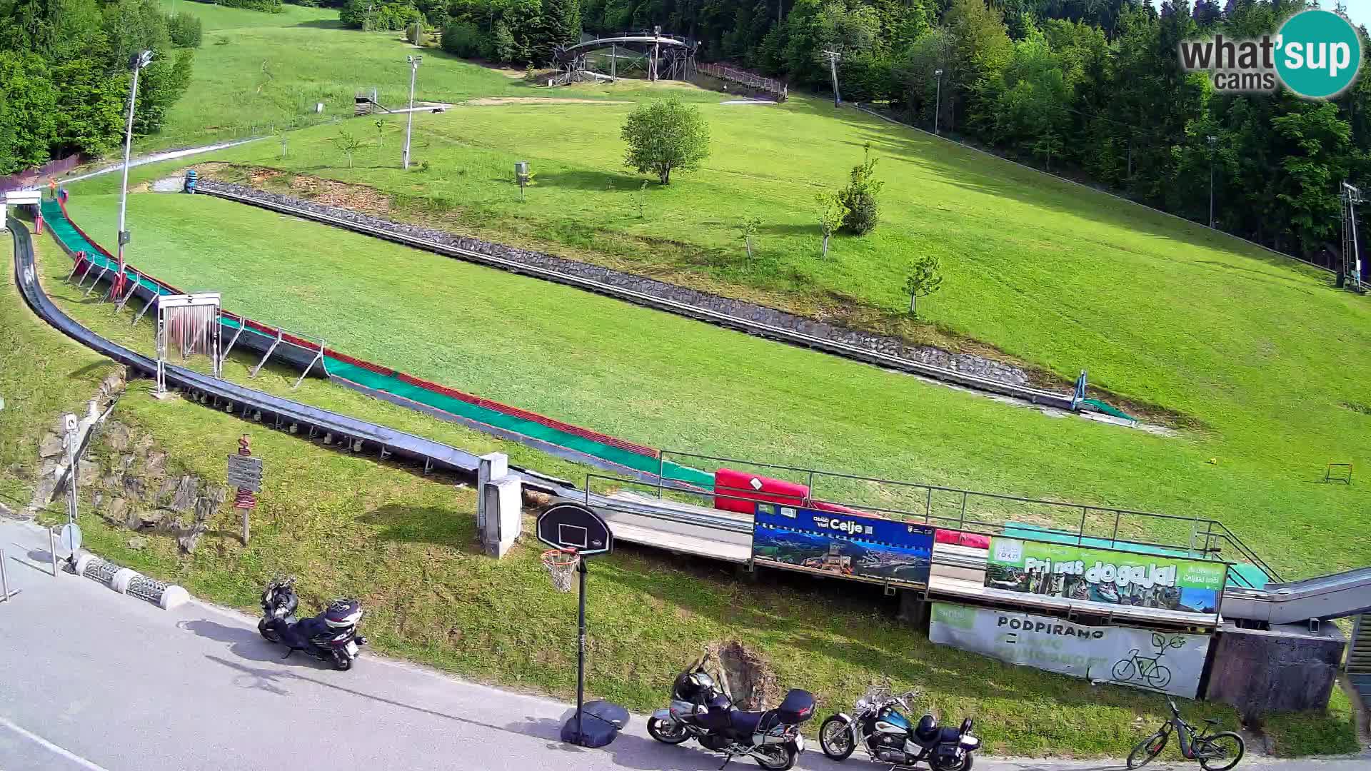 Celjska Koča – vista desde el hotel