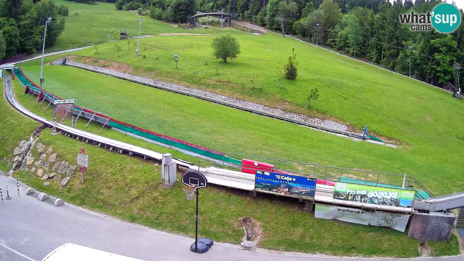 Celjska Koča – Blick vom Hotel