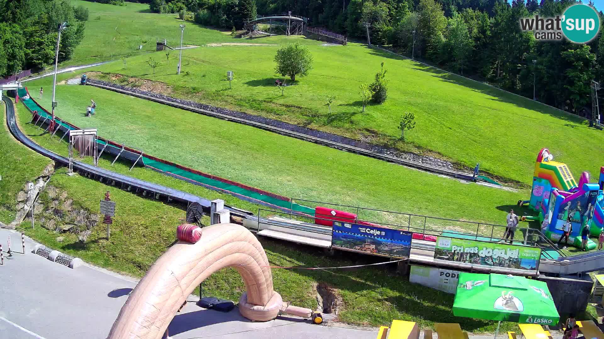 Celjska Koča – vista desde el hotel