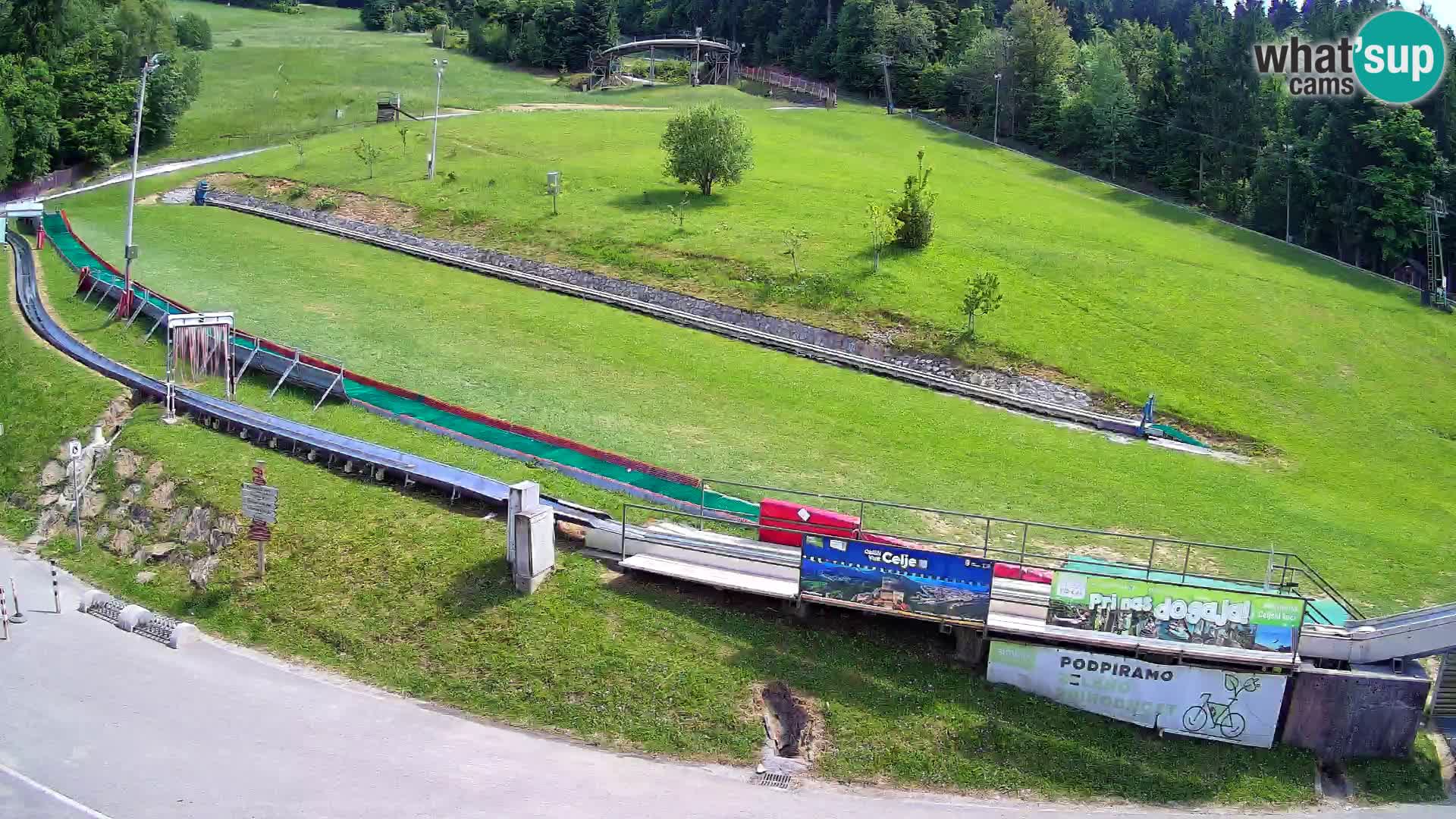 Celjska Koča – vista dall’hotel