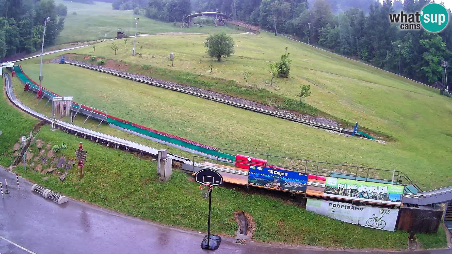 Celjska Koča – Blick vom Hotel