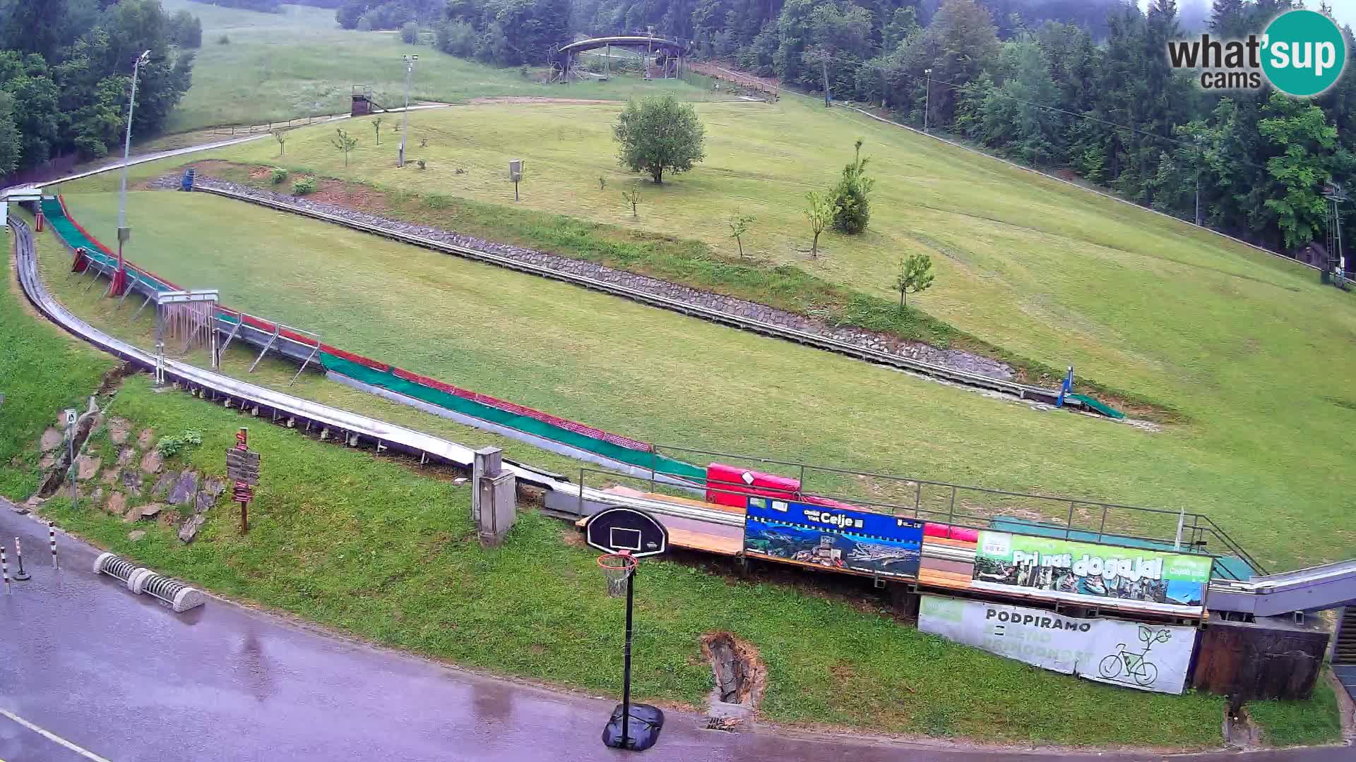 Celjska Koča – vista desde el hotel