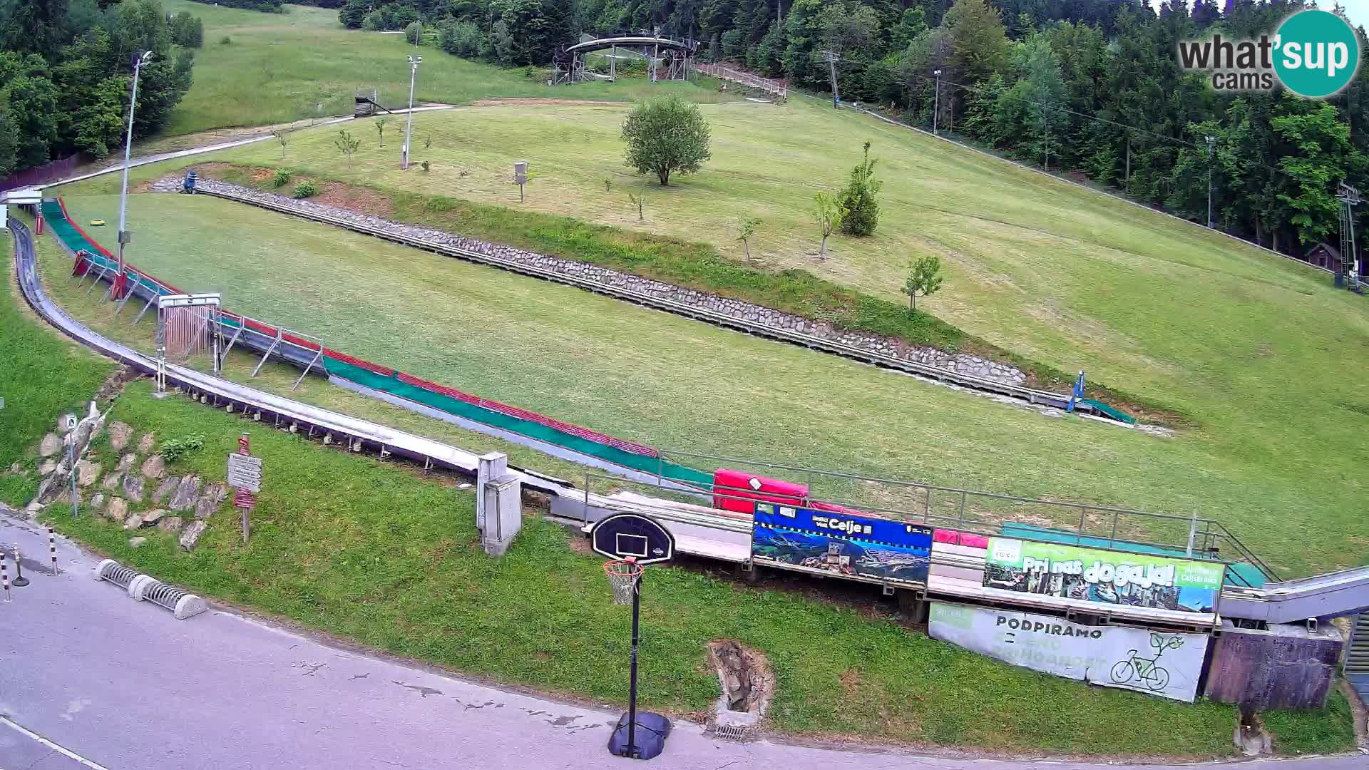 Celjska Koča – Blick vom Hotel
