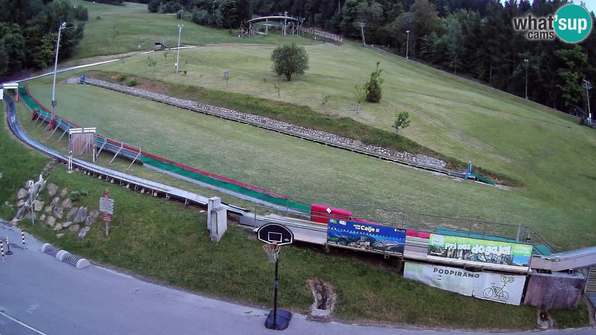 Celjska Koča – Blick vom Hotel