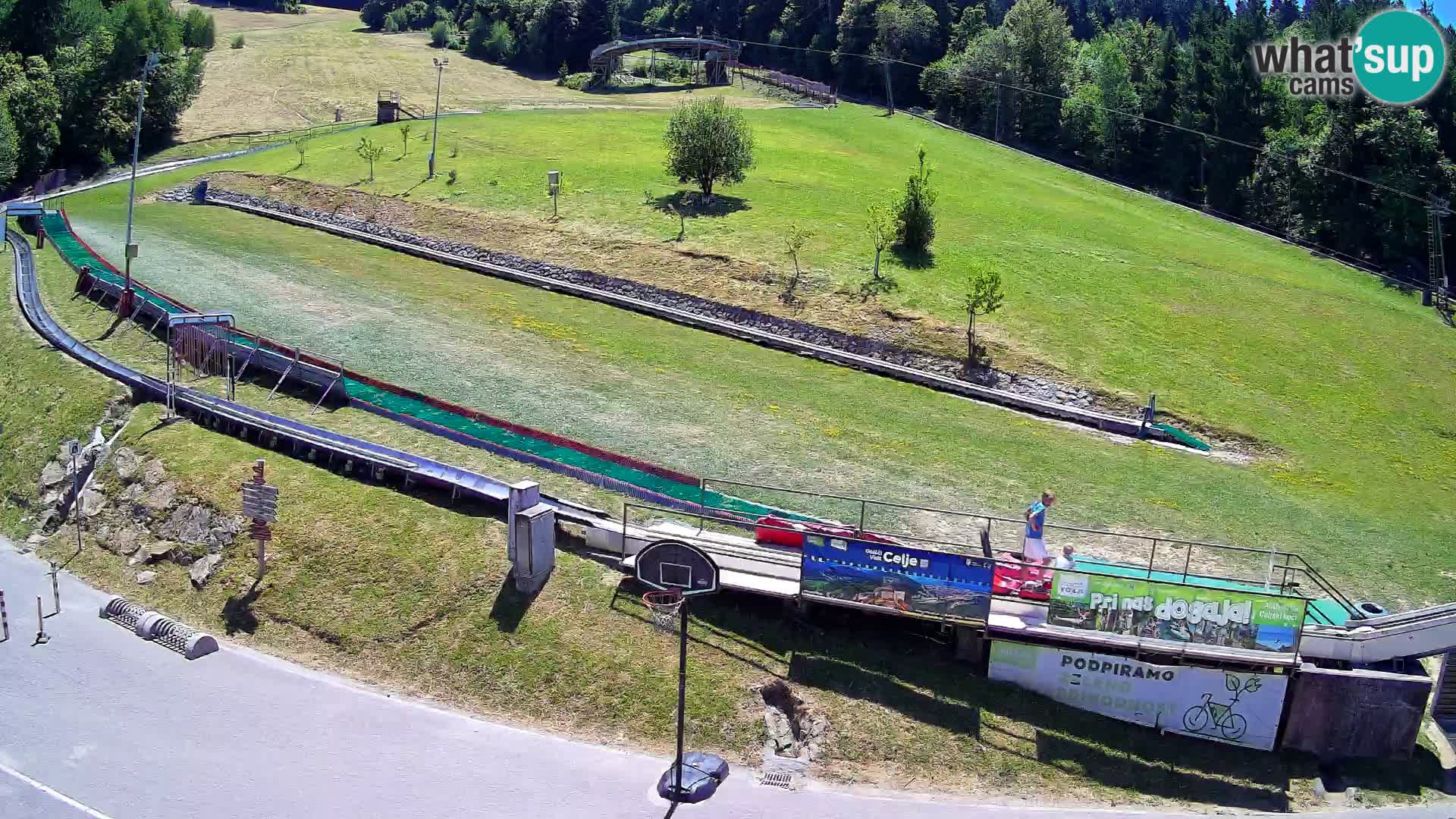 Celjska Koča – Blick vom Hotel