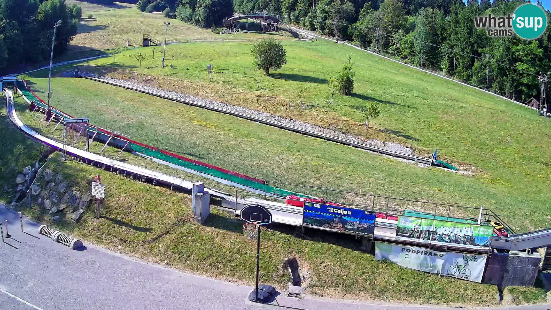Celjska Koča – vista desde el hotel