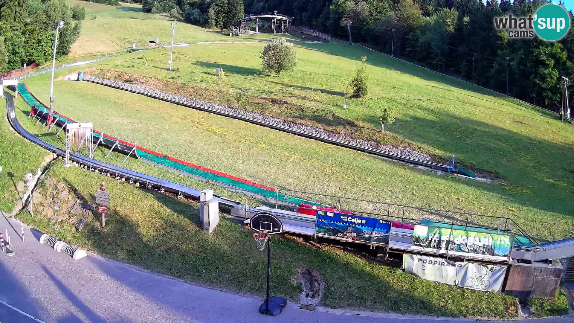 Celjska Koča – Blick vom Hotel